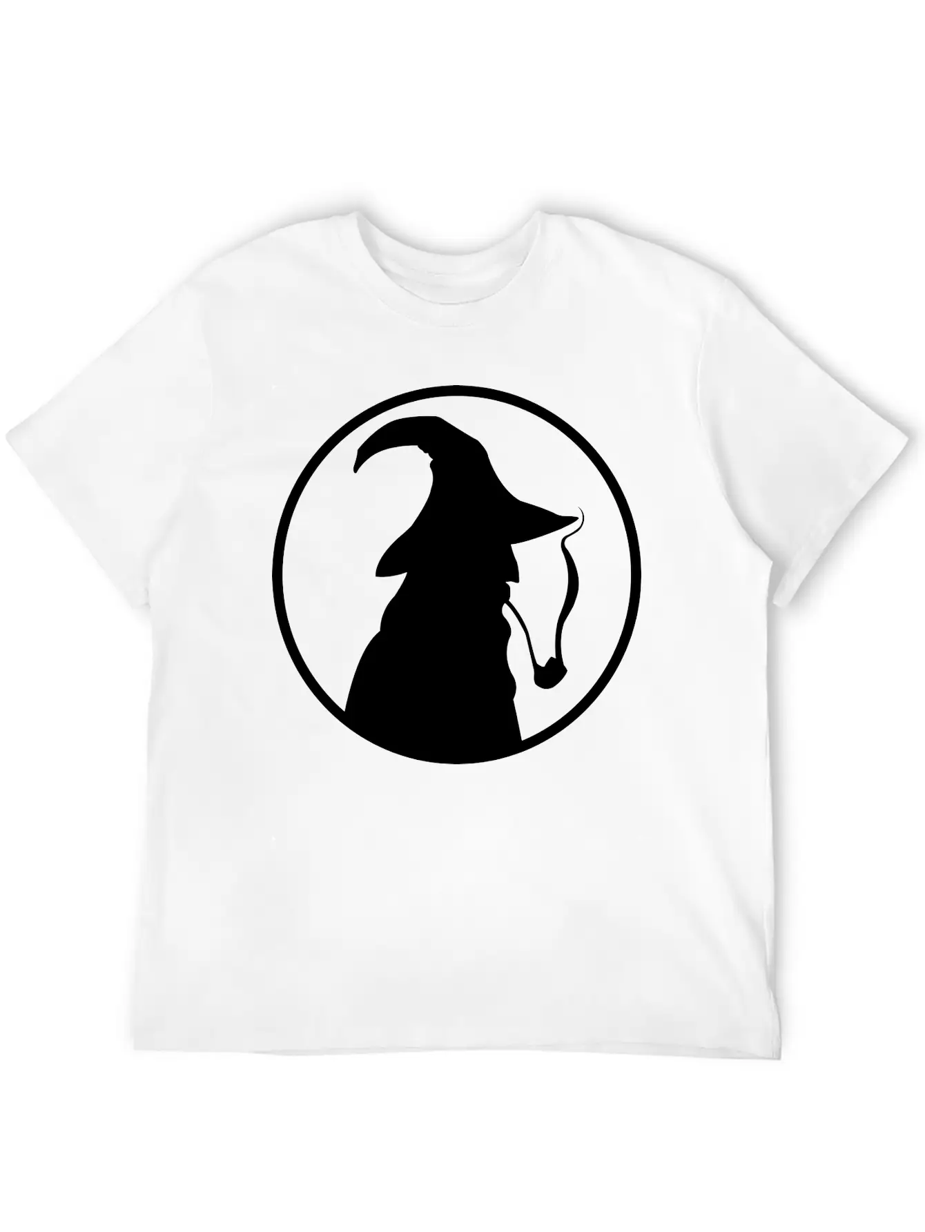 Middie Earth Genetics Wizard Icon White Timeless Short Sleeve Tee – Comfy And Minimalist Design