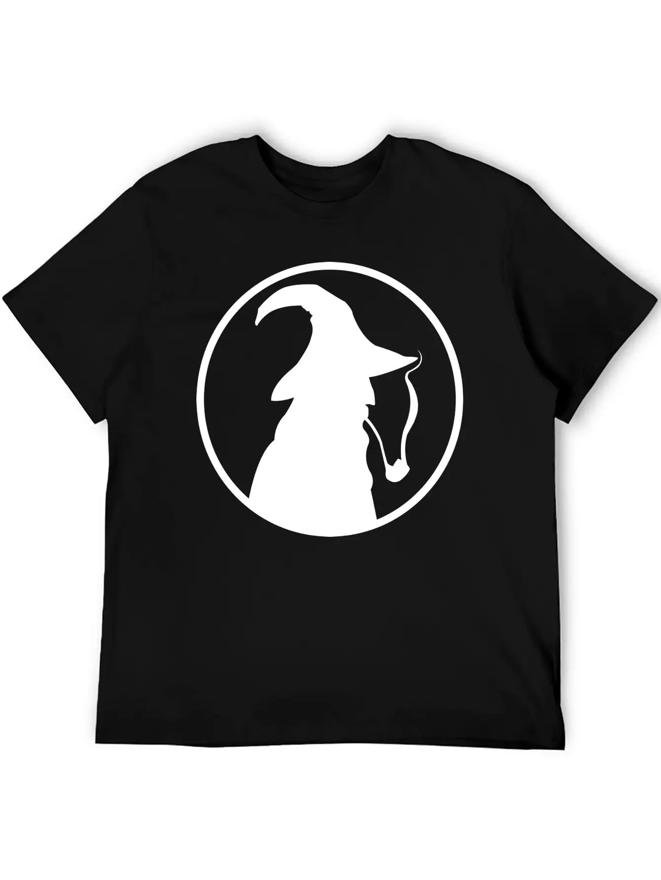 Middie Earth Genetics Wizard Icon White Timeless Short Sleeve Tee – Comfy And Minimalist Design