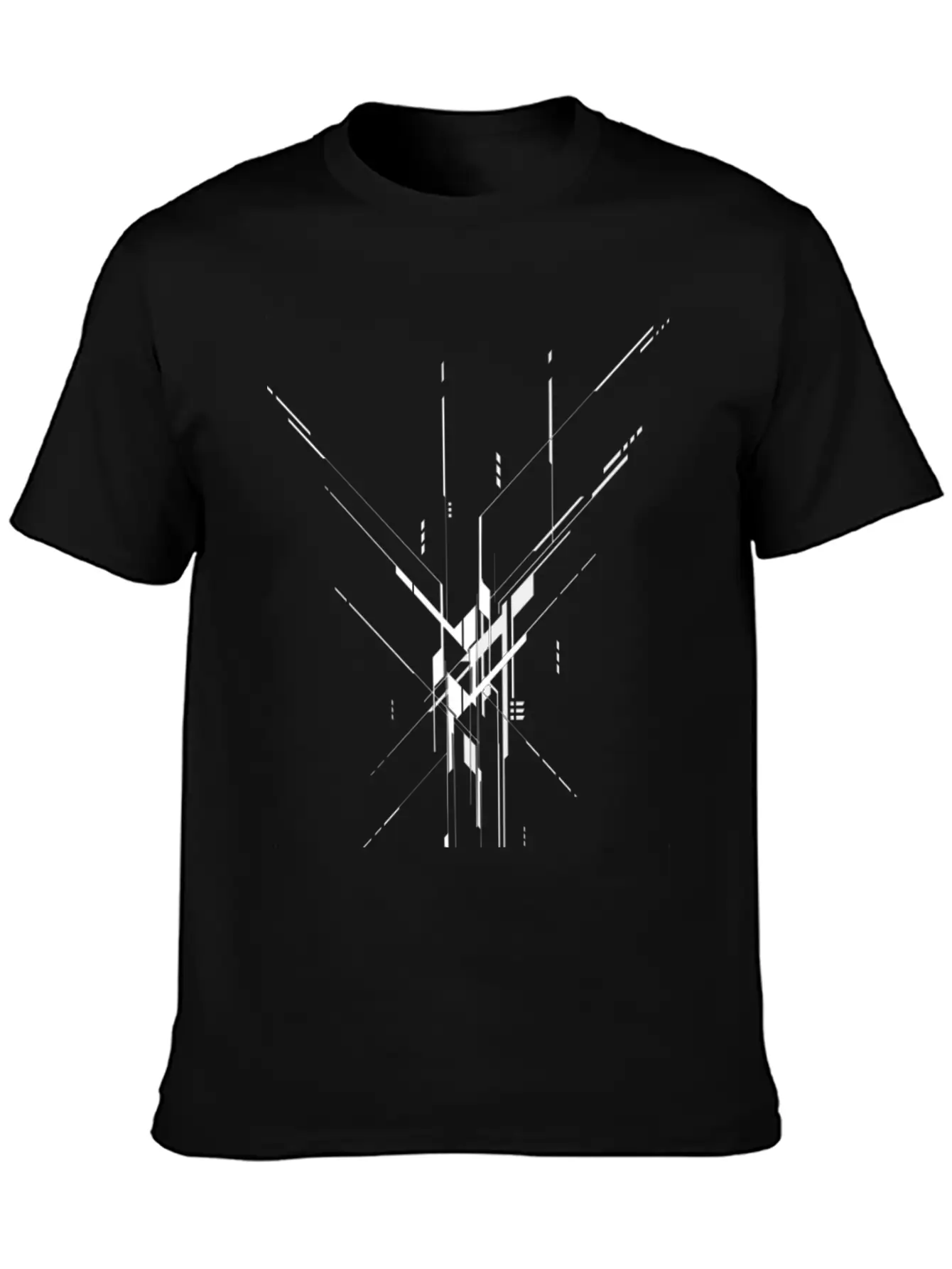Midnight Rain Comfortable Minimalist Graphic Tee – Summer Style Essential