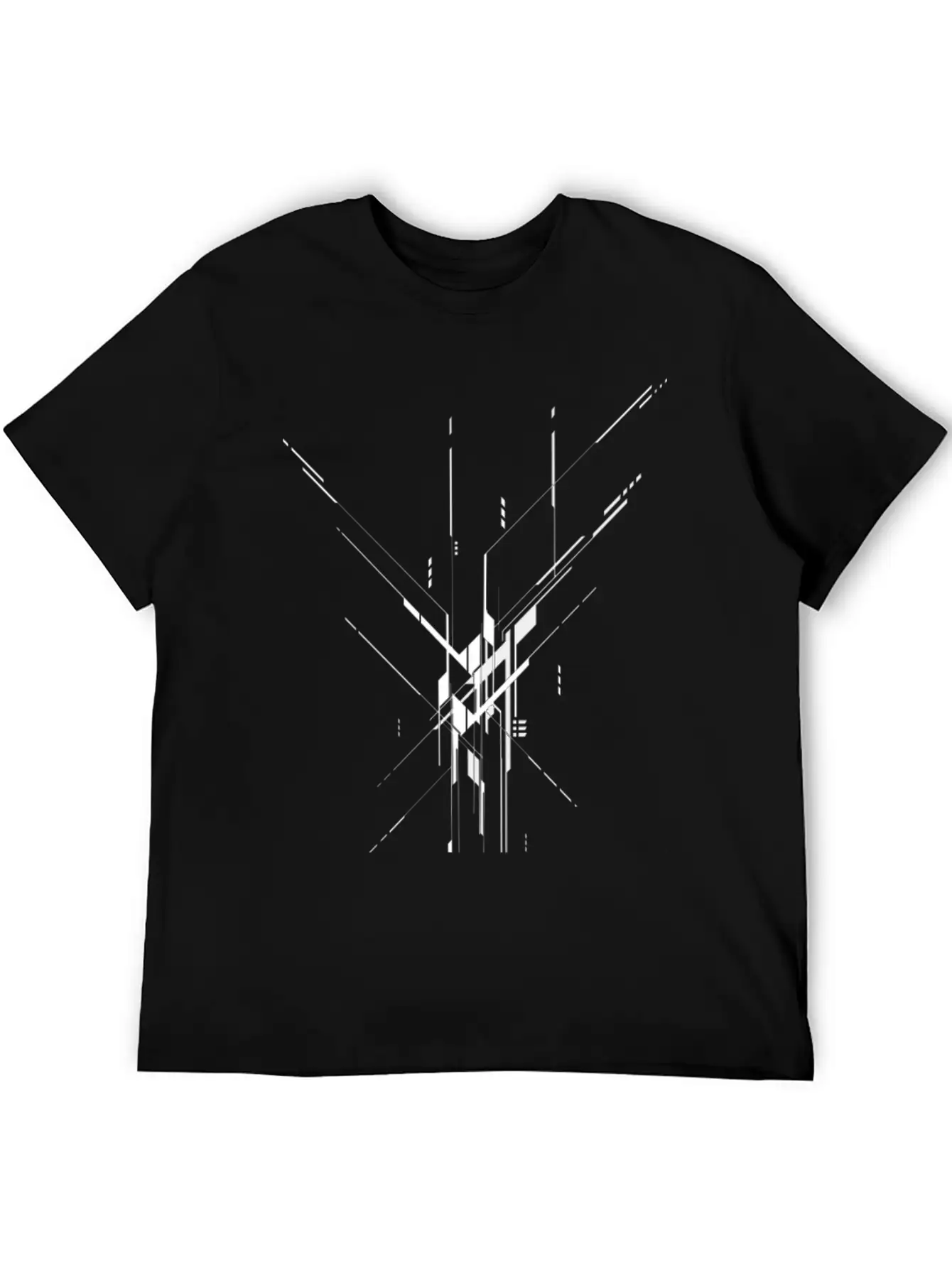 Midnight Rain Comfortable Minimalist Graphic Tee – Summer Style Essential