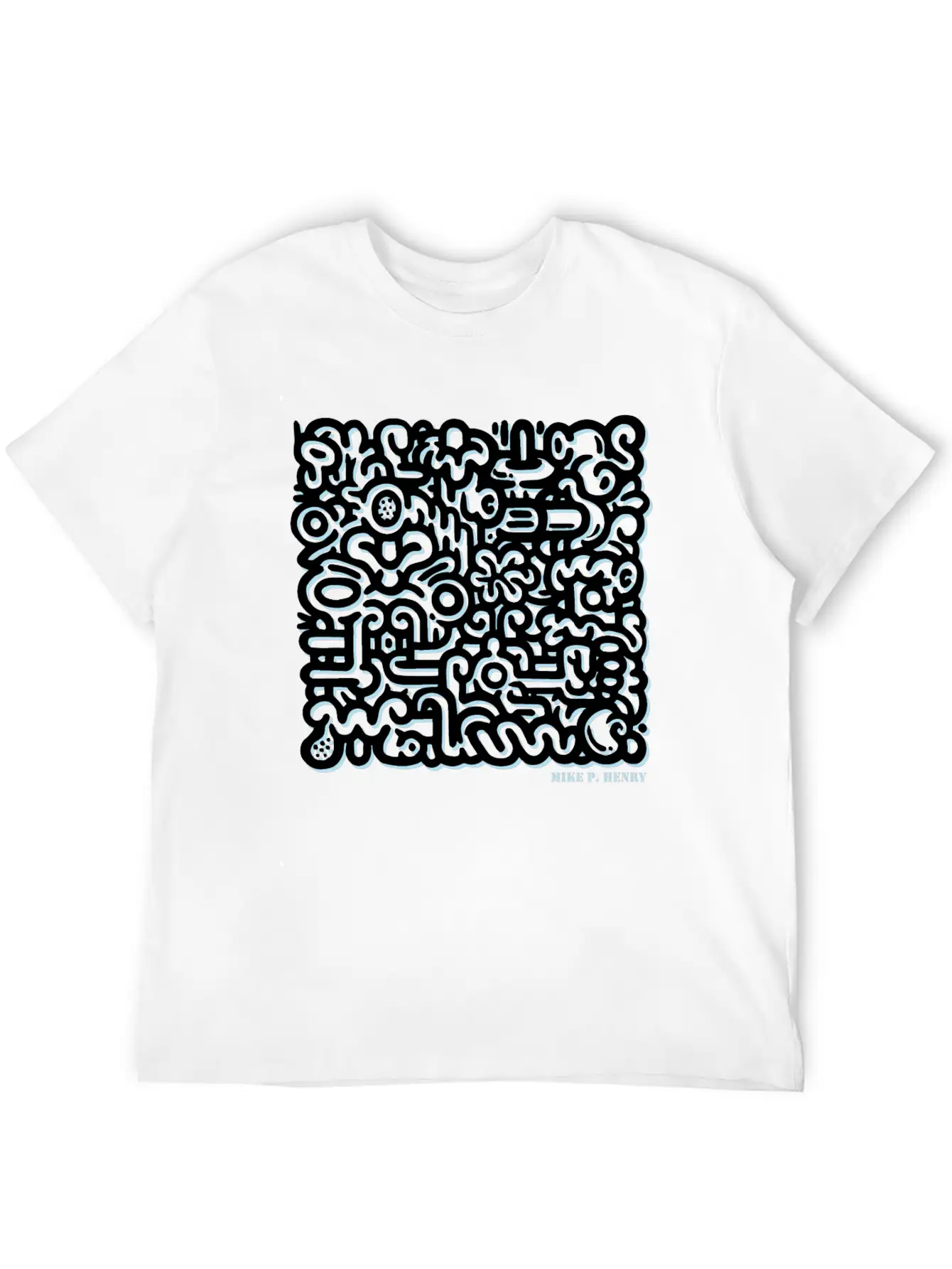 Mike Peter Henry Number Two Comfortable Minimalist Graphic Tee – Summer Style Essential