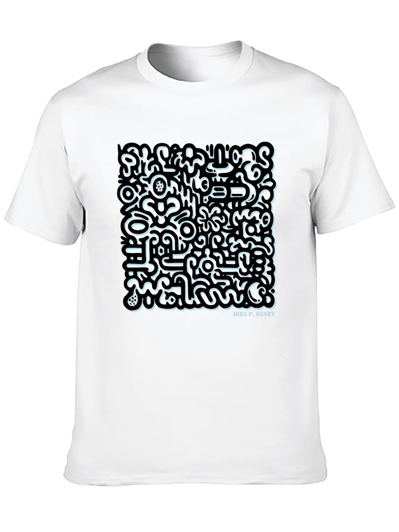 Mike Peter Henry Number Two Comfortable Minimalist Graphic Tee – Summer Style Essential