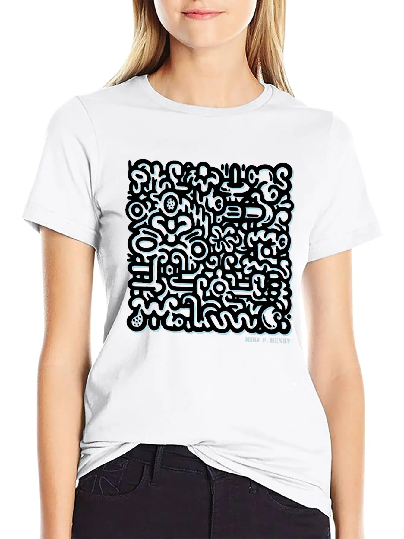 Mike Peter Henry Number Two Comfortable Minimalist Graphic Tee – Summer Style Essential