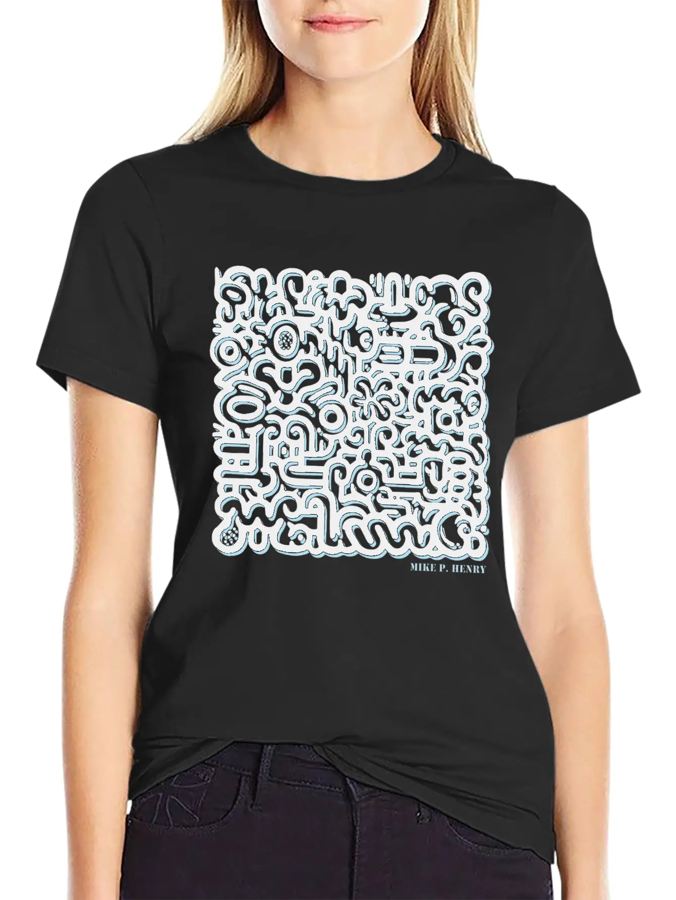 Mike Peter Henry Number Two Comfortable Minimalist Graphic Tee – Summer Style Essential