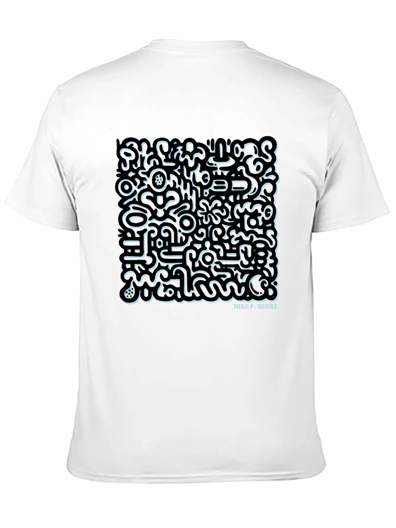 Mike Peter Henry Number Two Comfortable Minimalist Graphic Tee – Summer Style Essential