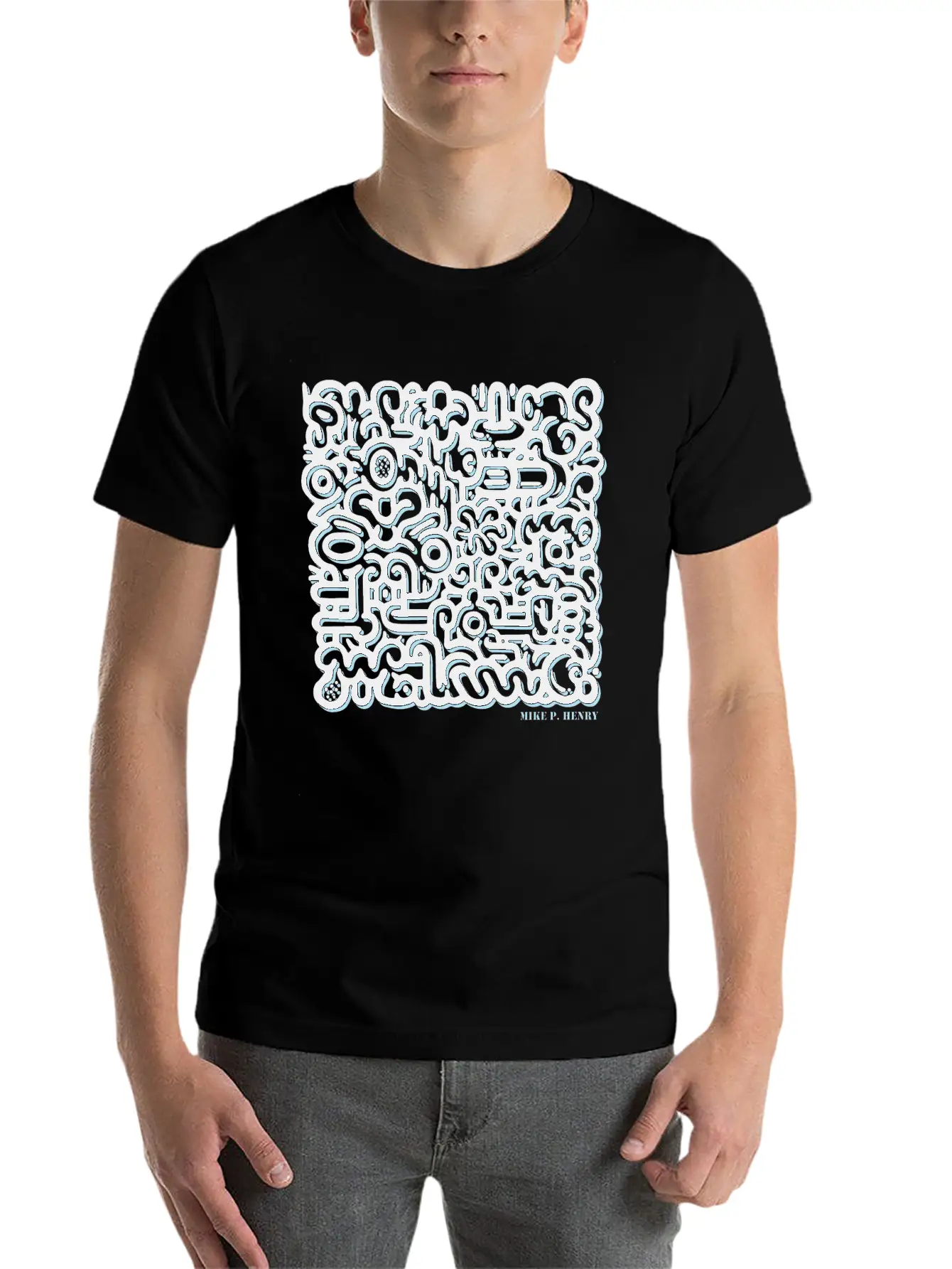 Mike Peter Henry Number Two Comfortable Minimalist Graphic Tee – Summer Style Essential