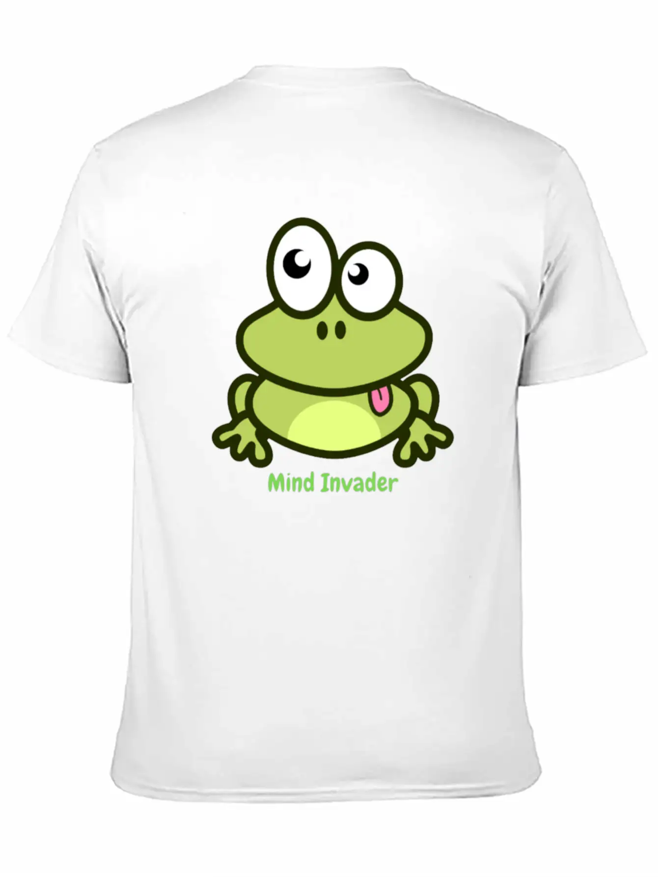 Mind Invader (Frog) Basic Graphic T-Shirt – Daily Comfort In Soft Cotton