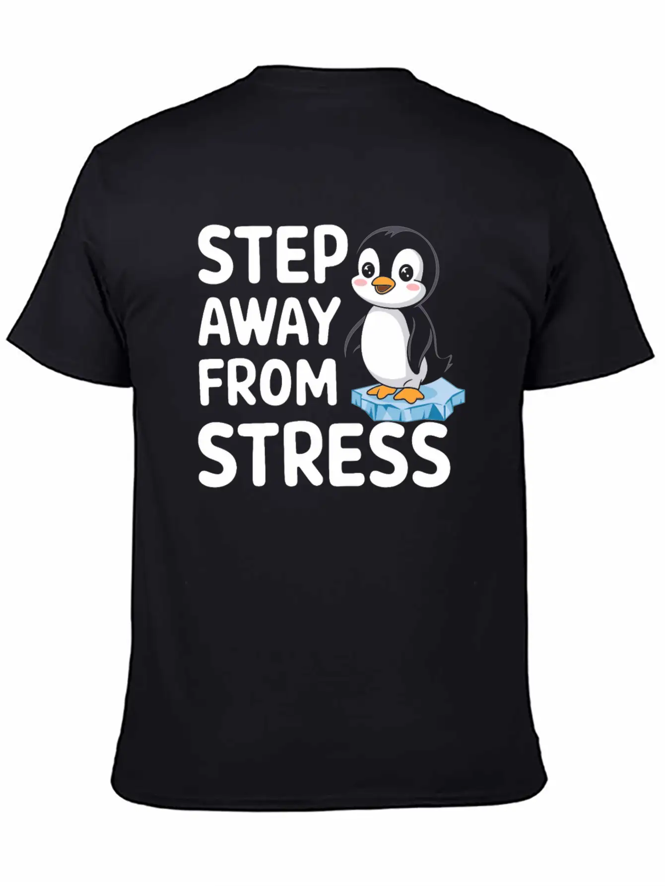 Mindfulness: Step Away From Stress Stylish Everyday T-Shirt – Unisex Basic Cotton Tee