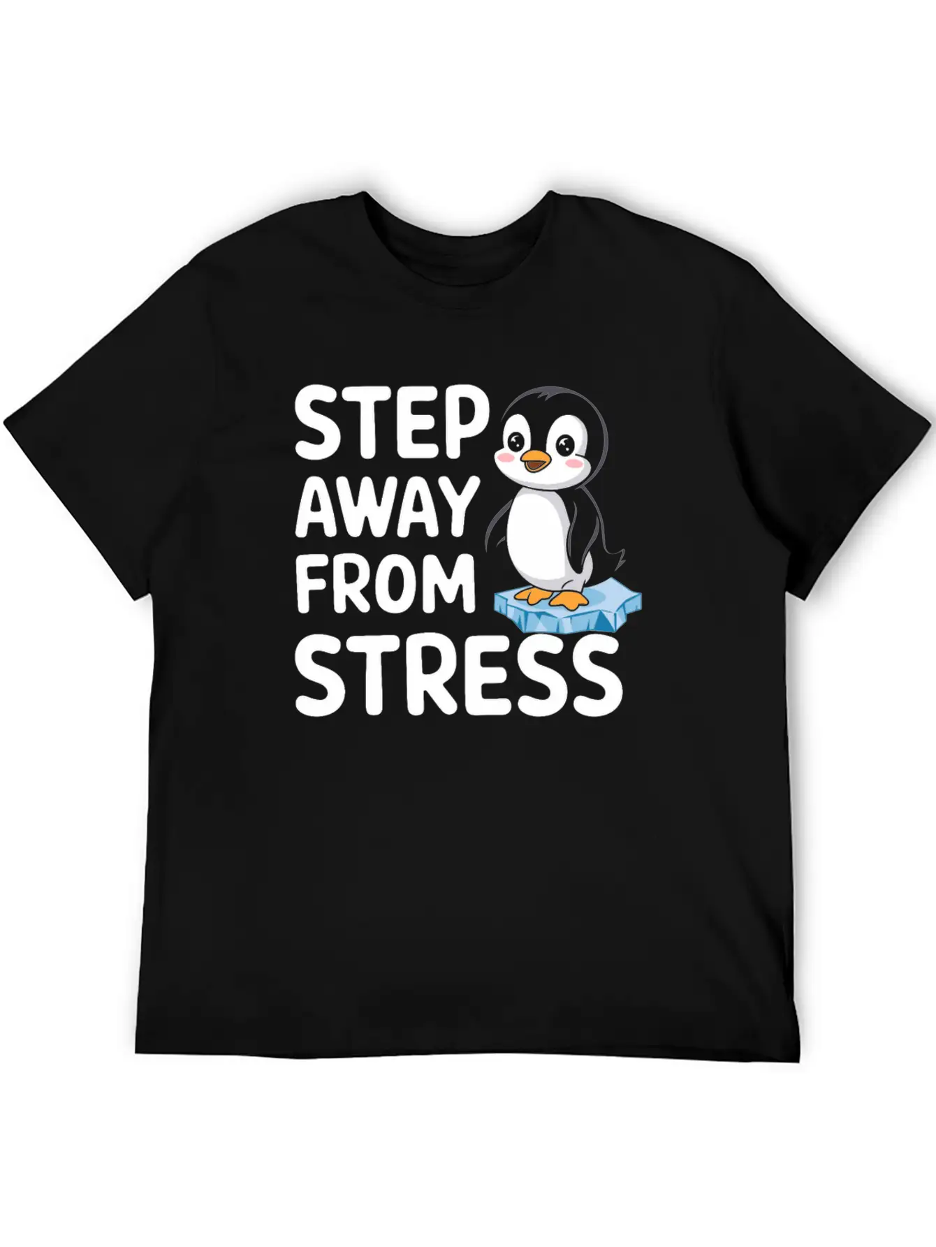 Mindfulness: Step Away From Stress Stylish Everyday T-Shirt – Unisex Basic Cotton Tee