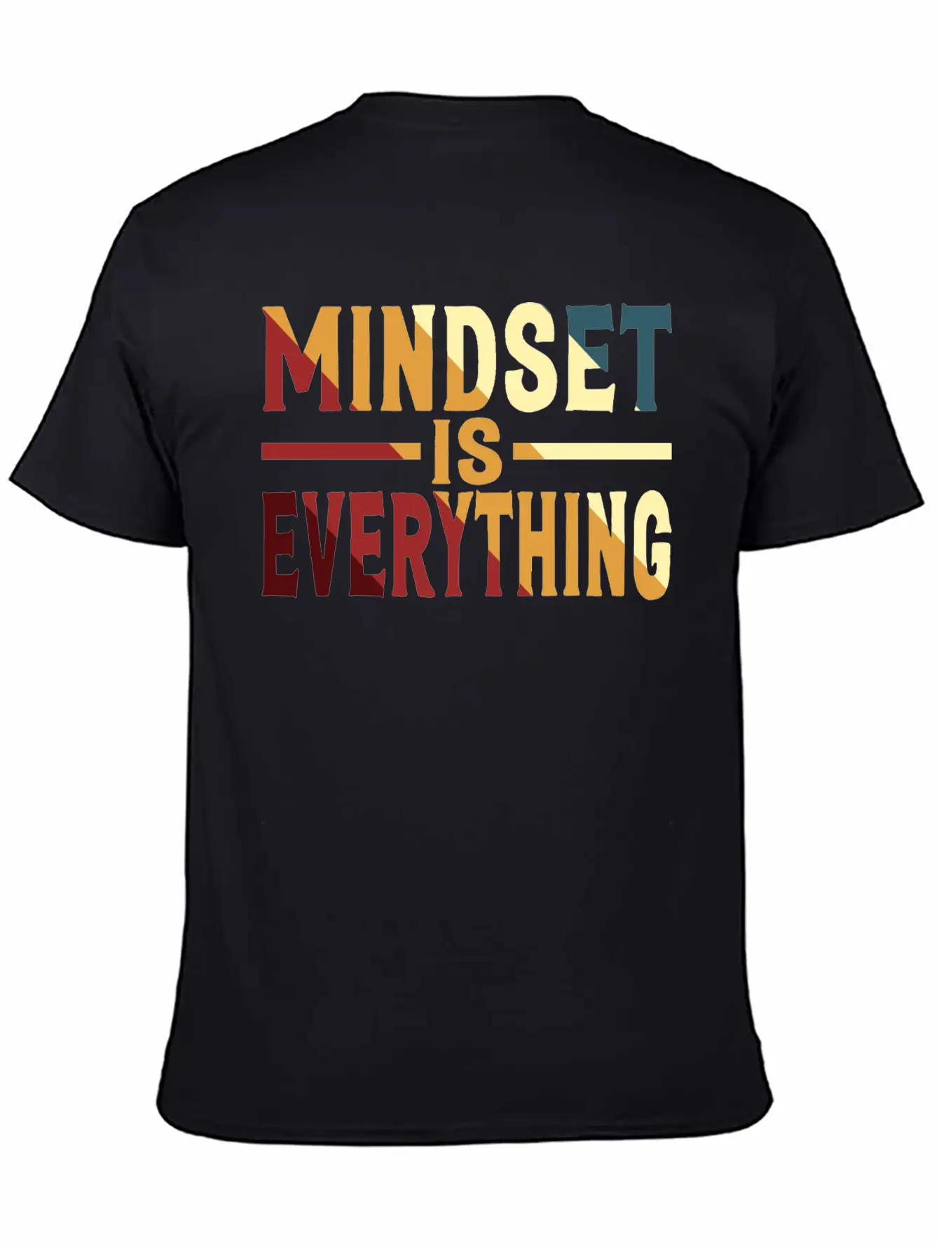 Mindset Is Everything Motivational Mental Health Comfortable Minimalist Graphic Tee – Summer Style Essential