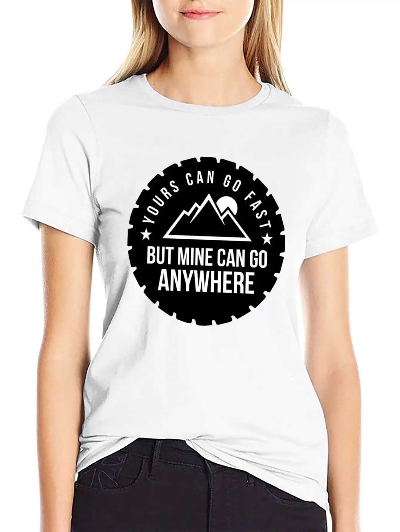 Mine Can Go Anywhere Basic Graphic T-Shirt – Daily Comfort In Soft Cotton