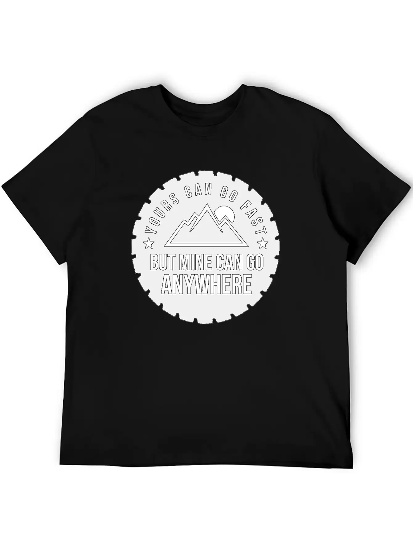 Mine Can Go Anywhere Basic Graphic T-Shirt – Daily Comfort In Soft Cotton