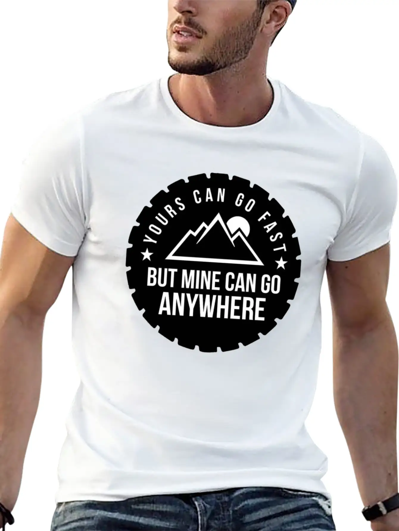 Mine Can Go Anywhere Basic Graphic T-Shirt – Daily Comfort In Soft Cotton