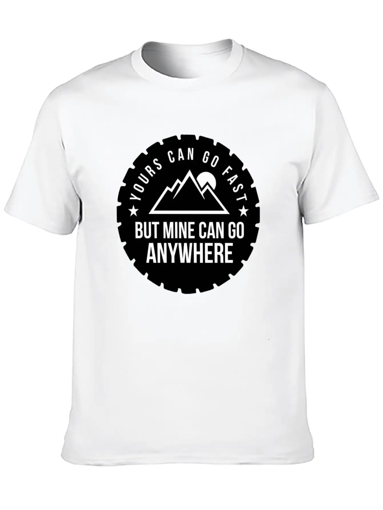 Mine Can Go Anywhere Basic Graphic T-Shirt – Daily Comfort In Soft Cotton