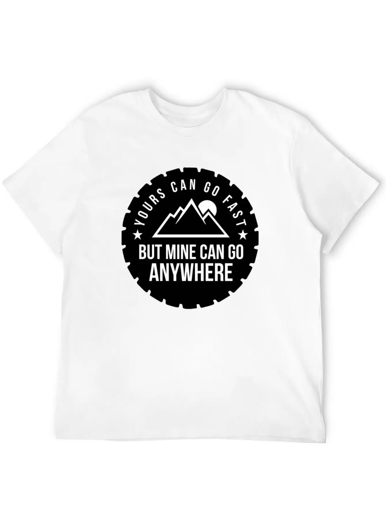 Mine Can Go Anywhere Basic Graphic T-Shirt – Daily Comfort In Soft Cotton