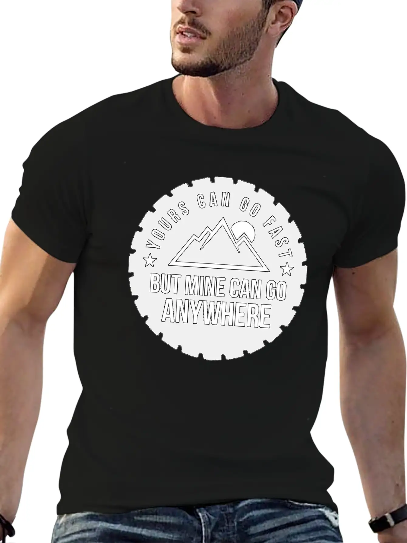 Mine Can Go Anywhere Basic Graphic T-Shirt – Daily Comfort In Soft Cotton