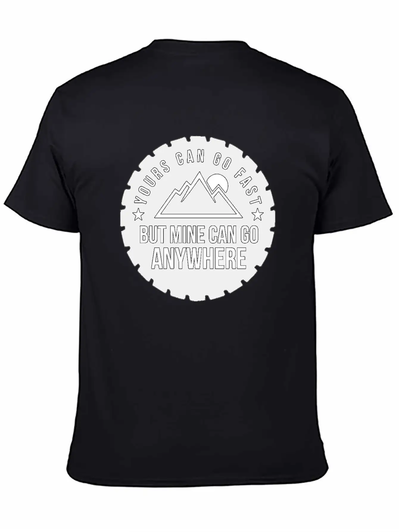 Mine Can Go Anywhere Basic Graphic T-Shirt – Daily Comfort In Soft Cotton