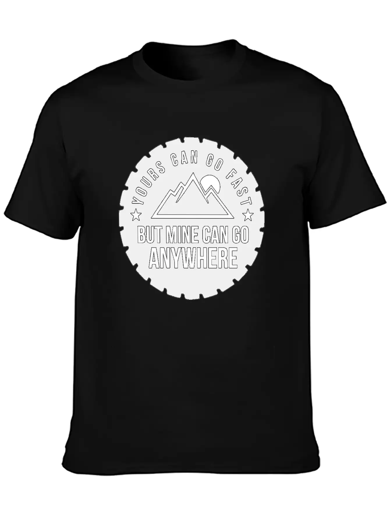 Mine Can Go Anywhere Basic Graphic T-Shirt – Daily Comfort In Soft Cotton
