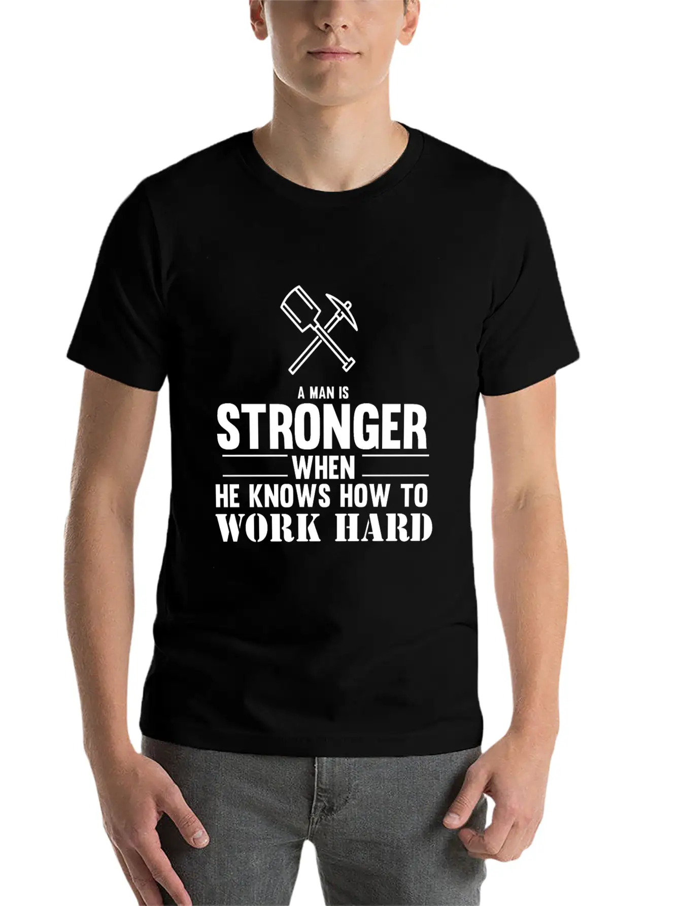 Miner Mining Profession Occupation Job Unisex Casual T-Shirt – Clean Design For Daily Comfort
