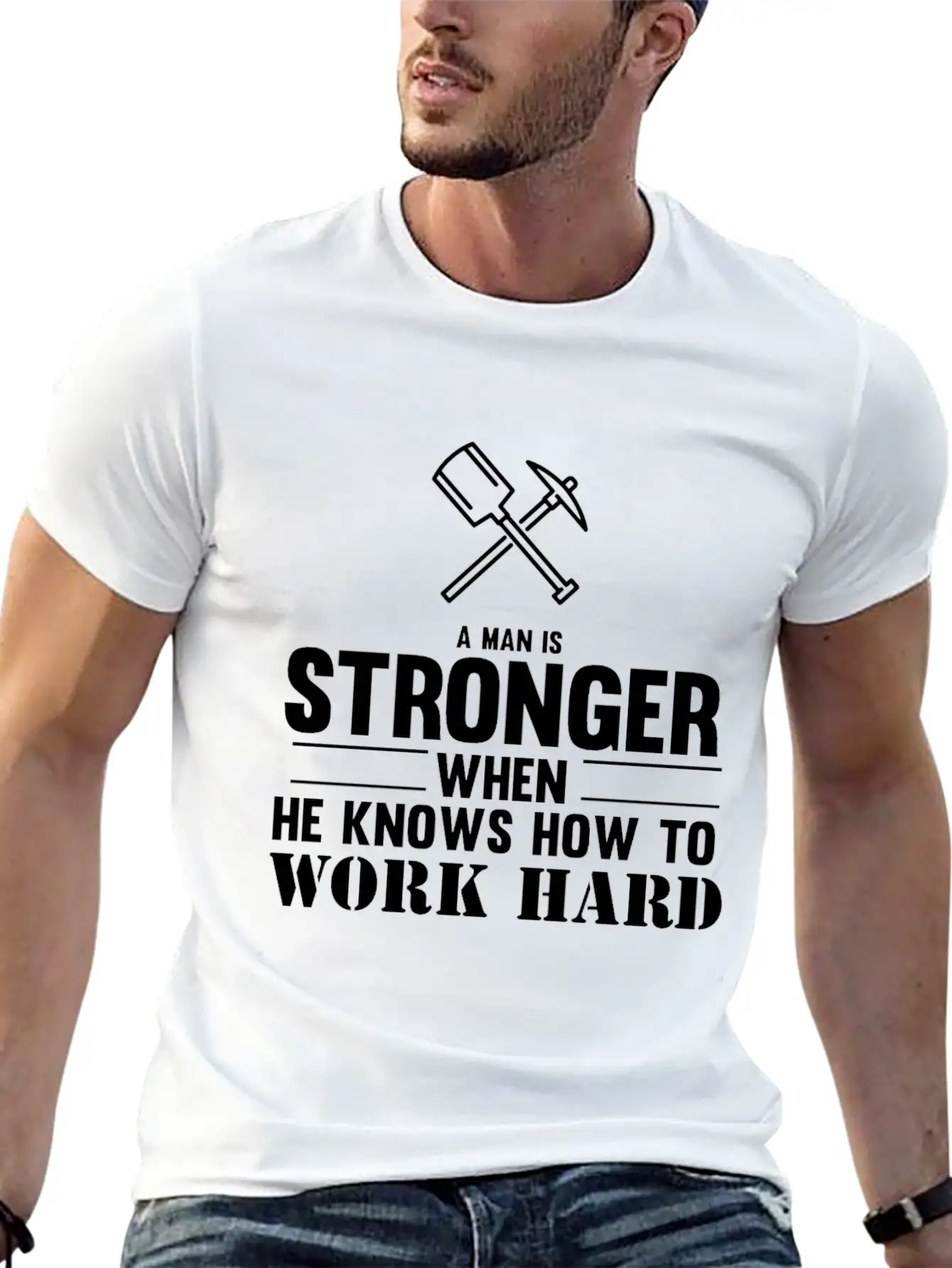 Miner Mining Profession Occupation Job Unisex Casual T-Shirt – Clean Design For Daily Comfort