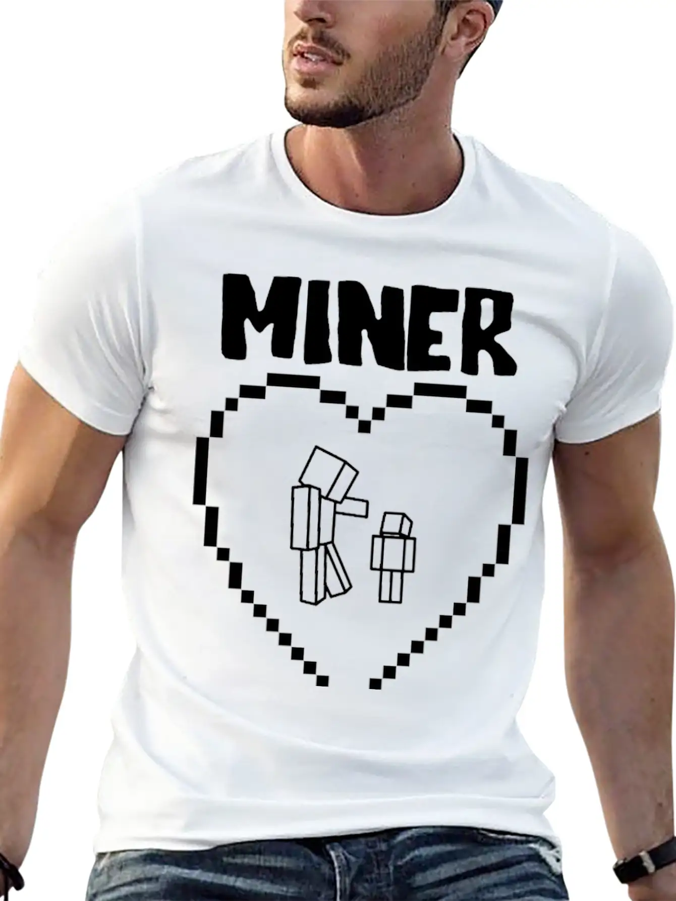 Miner Mom Comfortable Minimalist Graphic Tee – Summer Style Essential