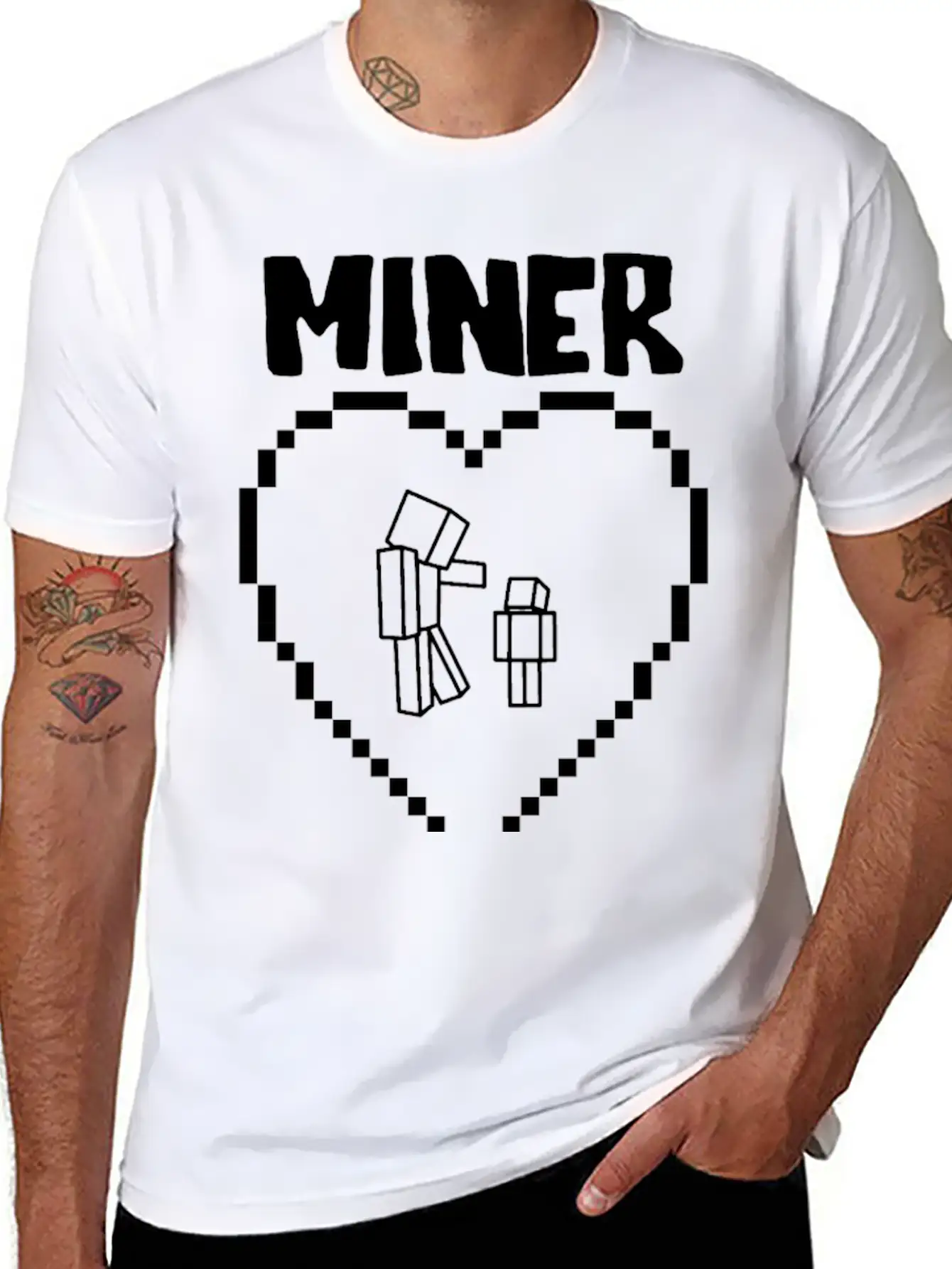 Miner Mom Comfortable Minimalist Graphic Tee – Summer Style Essential