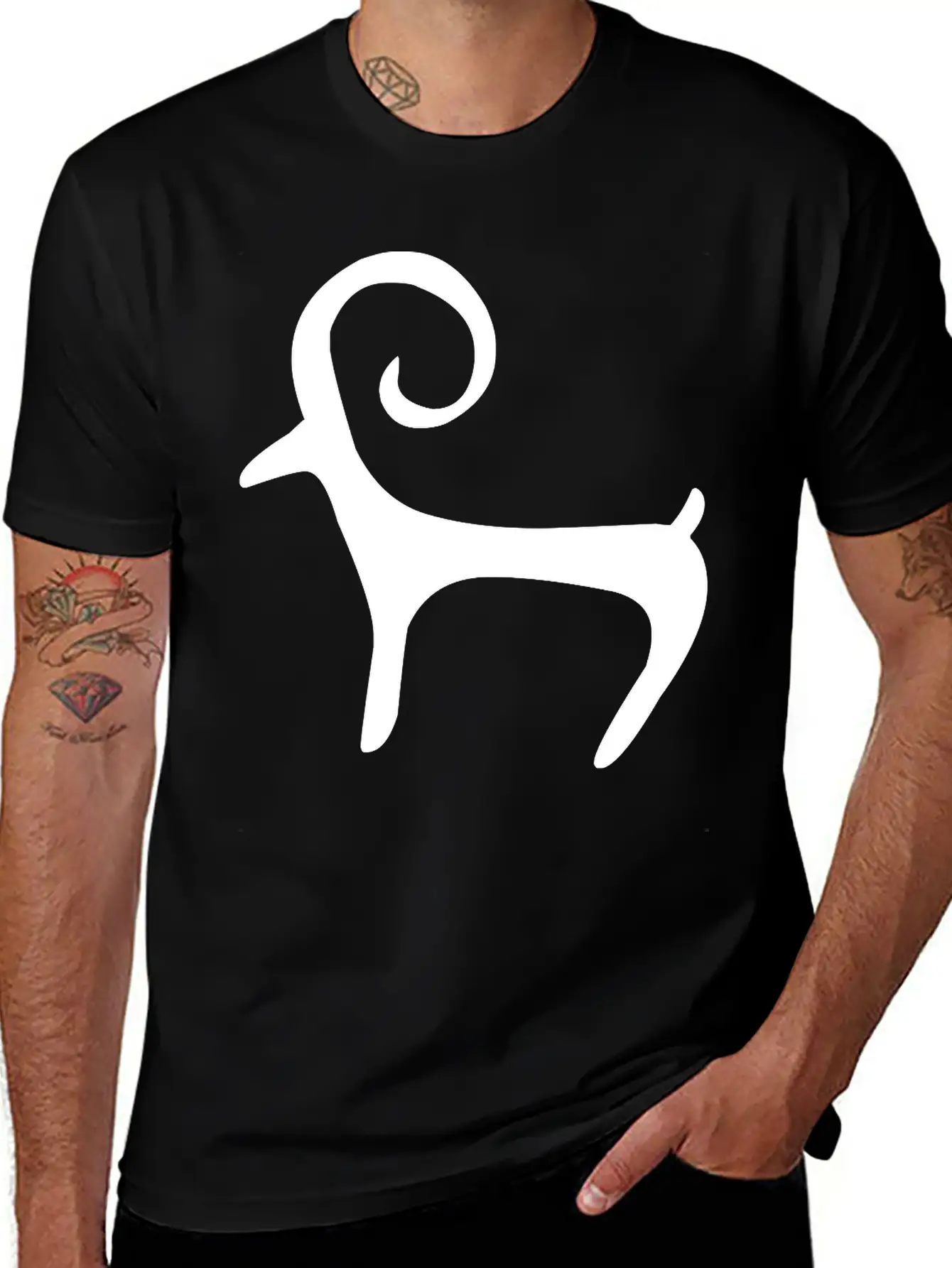 Minimal Deer Timeless Short Sleeve Tee – Comfy And Minimalist Design