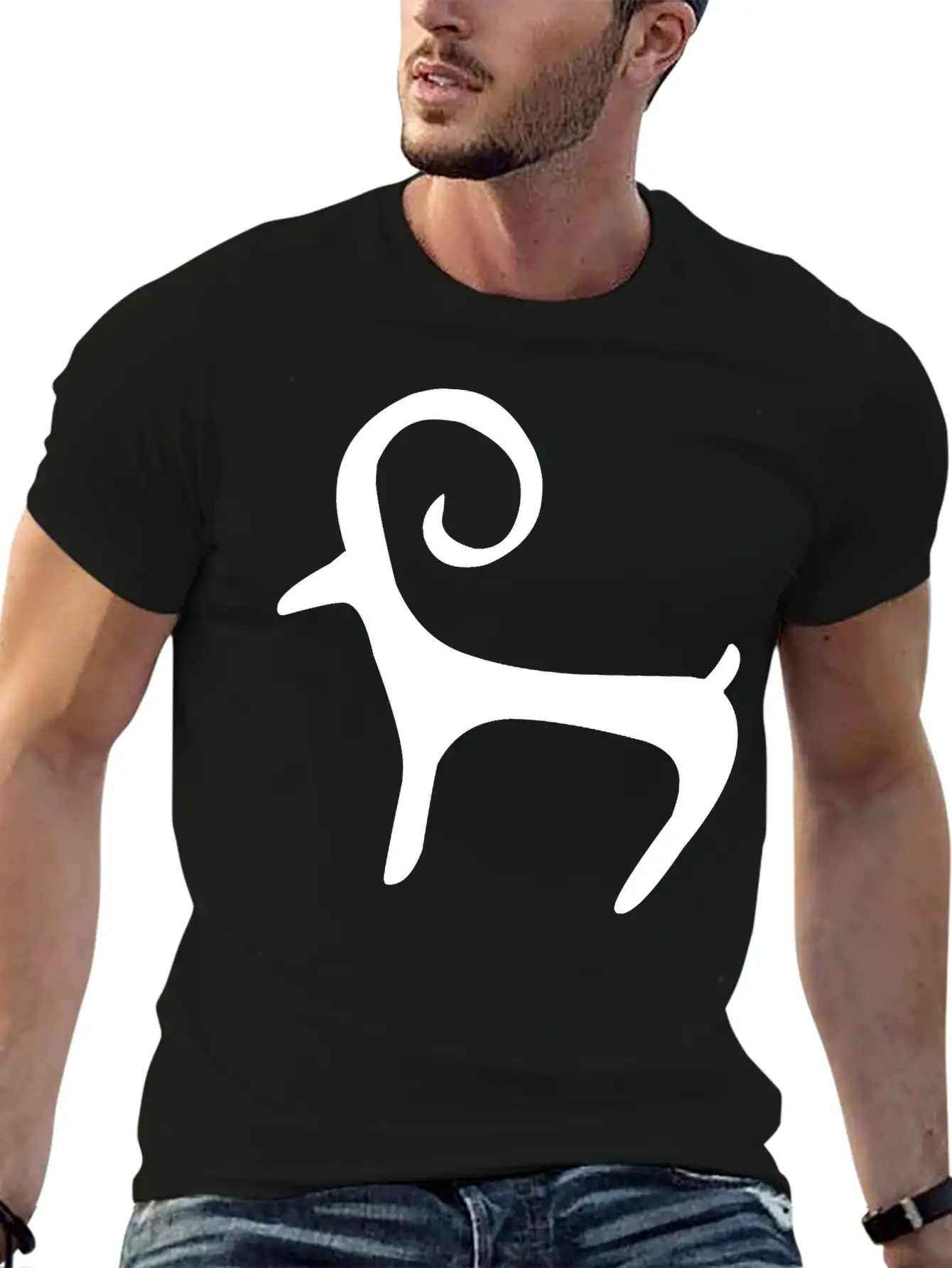 Minimal Deer Timeless Short Sleeve Tee – Comfy And Minimalist Design