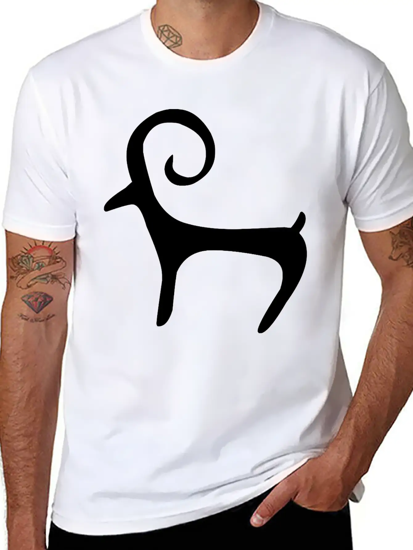 Minimal Deer Timeless Short Sleeve Tee – Comfy And Minimalist Design