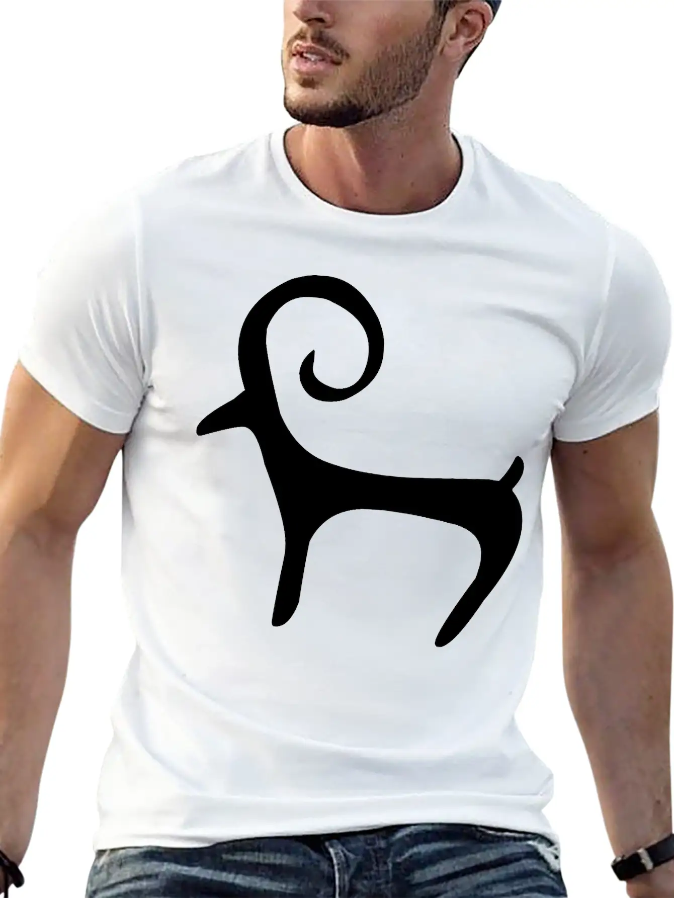 Minimal Deer Timeless Short Sleeve Tee – Comfy And Minimalist Design