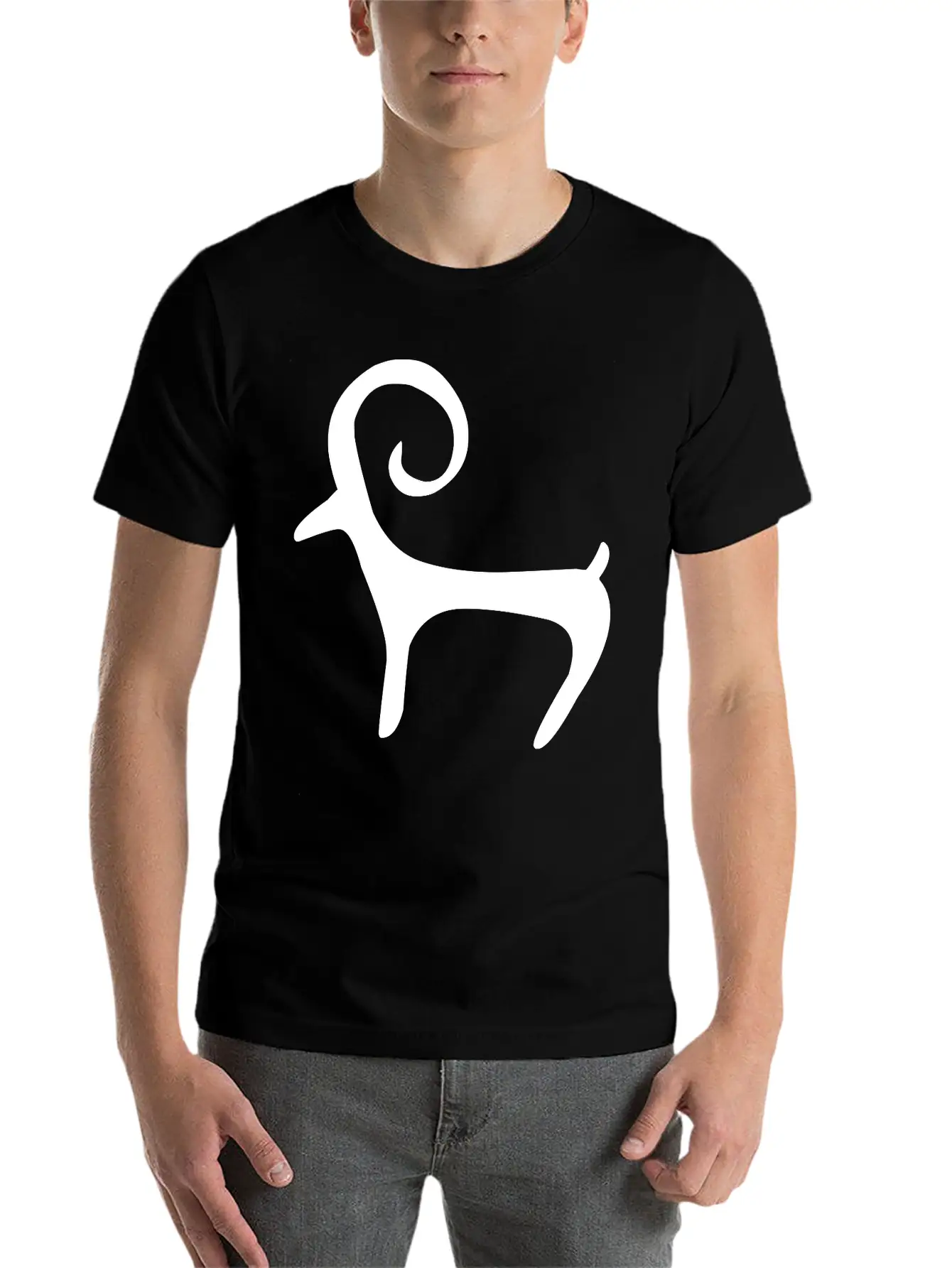 Minimal Deer Timeless Short Sleeve Tee – Comfy And Minimalist Design
