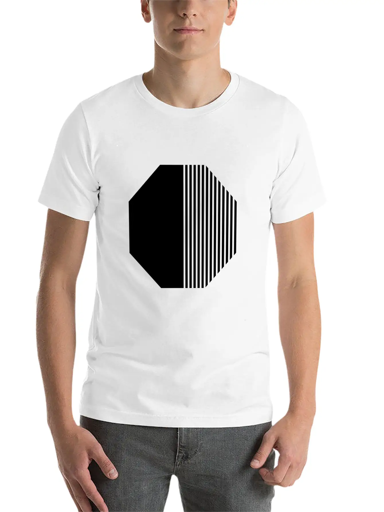 Minimal Geometric 191 Timeless Short Sleeve Tee – Comfy And Minimalist Design