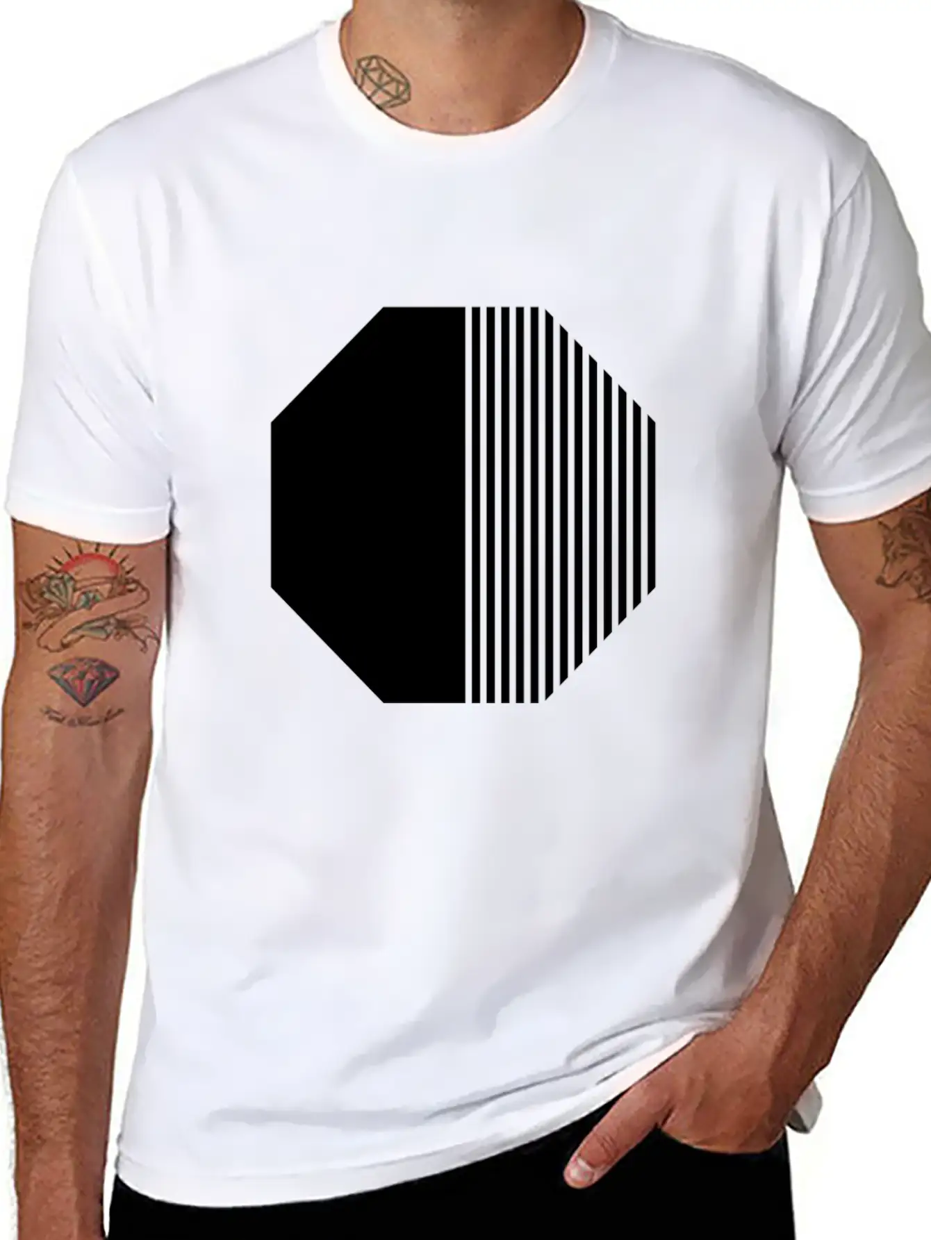 Minimal Geometric 191 Timeless Short Sleeve Tee – Comfy And Minimalist Design