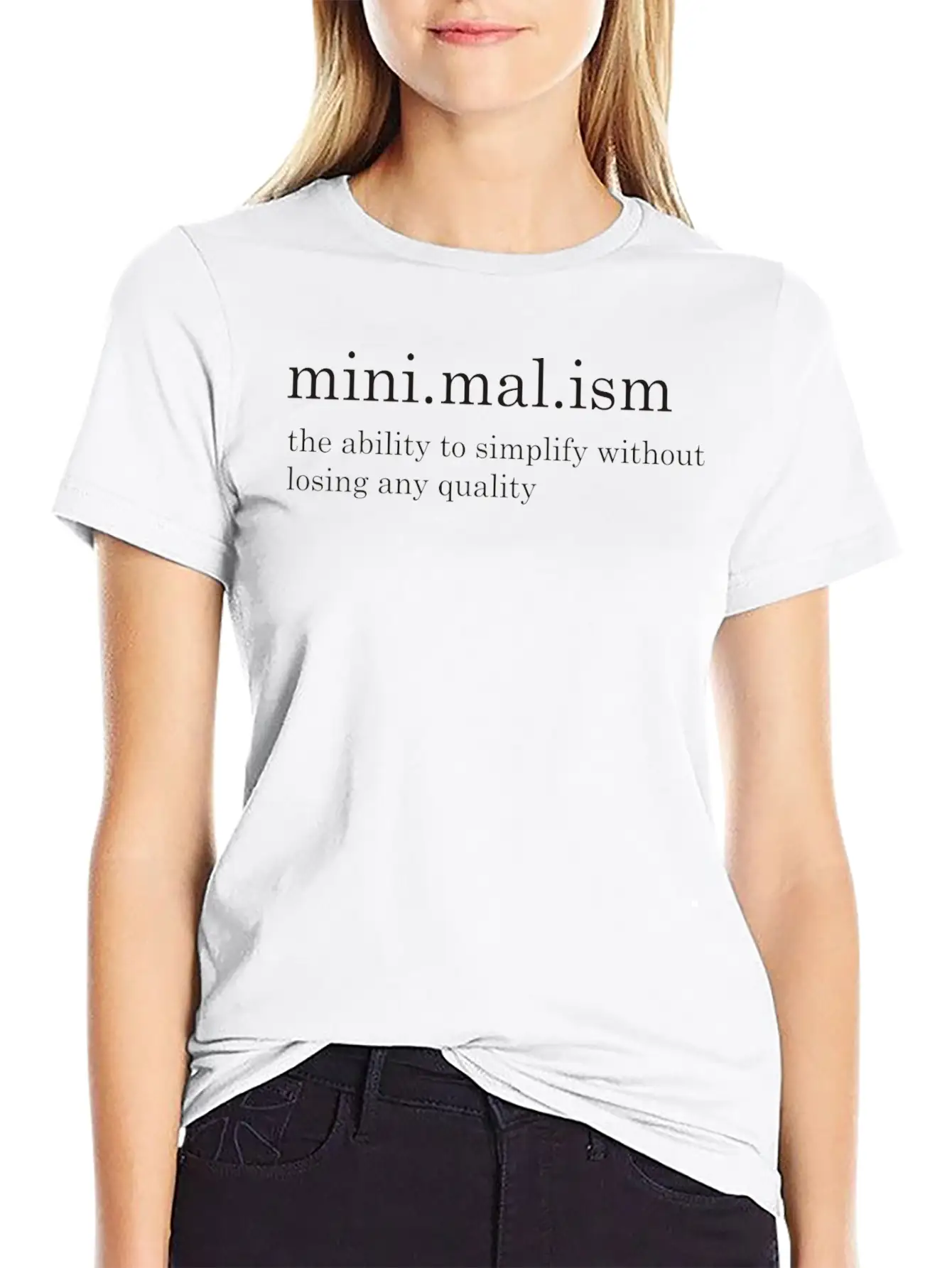 Minimalism Stylish Everyday T-Shirt – Unisex Basic Cotton Tee