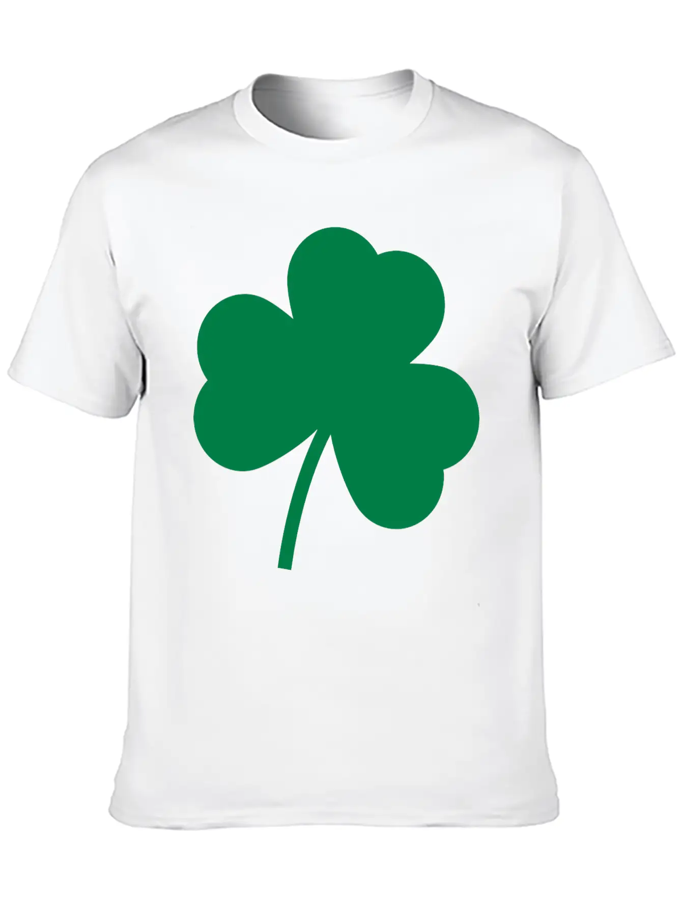 Minimalist Clover Shape Essential Unisex Summer Tee – Soft Cotton Casual Fit