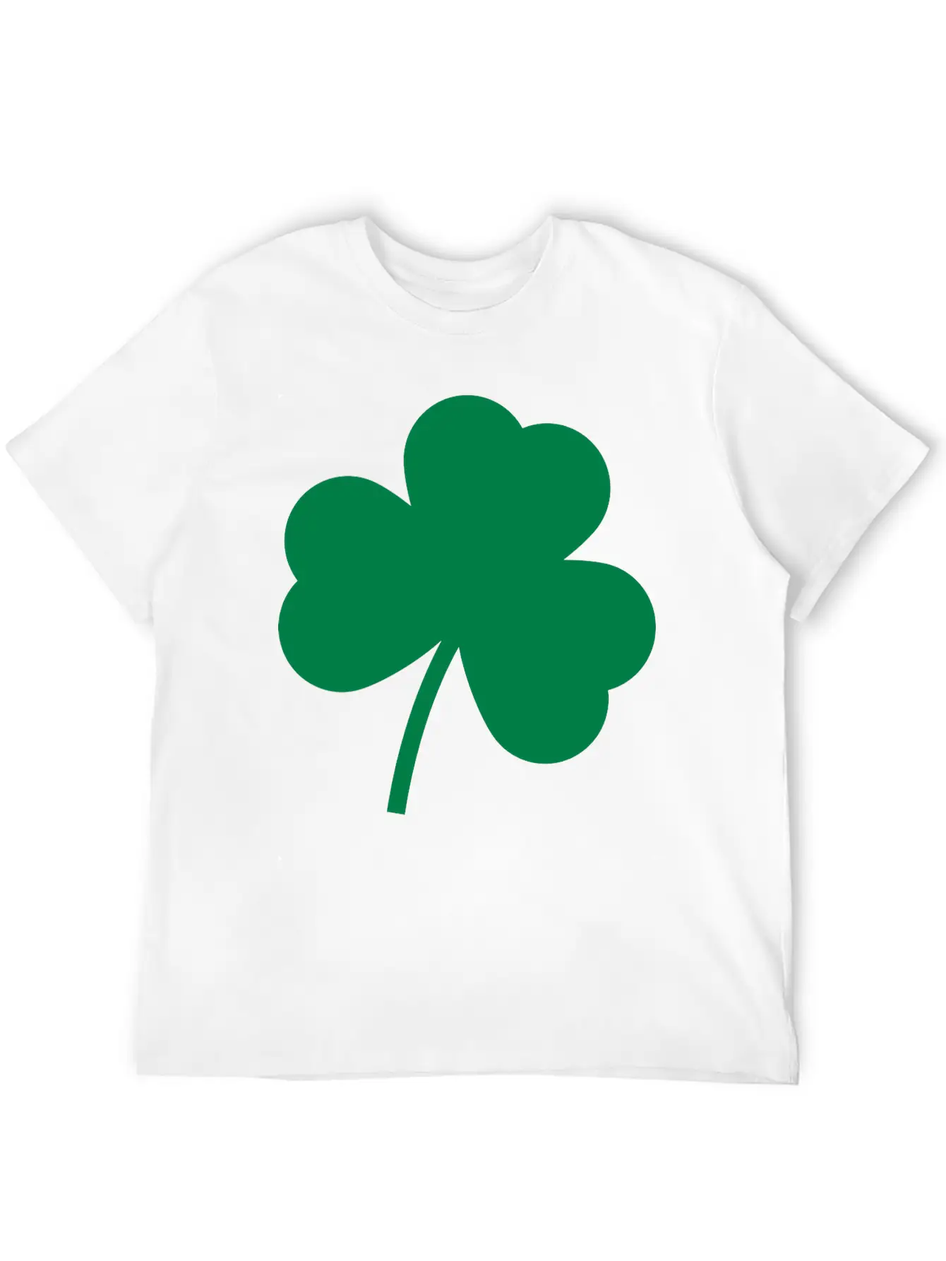 Minimalist Clover Shape Essential Unisex Summer Tee – Soft Cotton Casual Fit