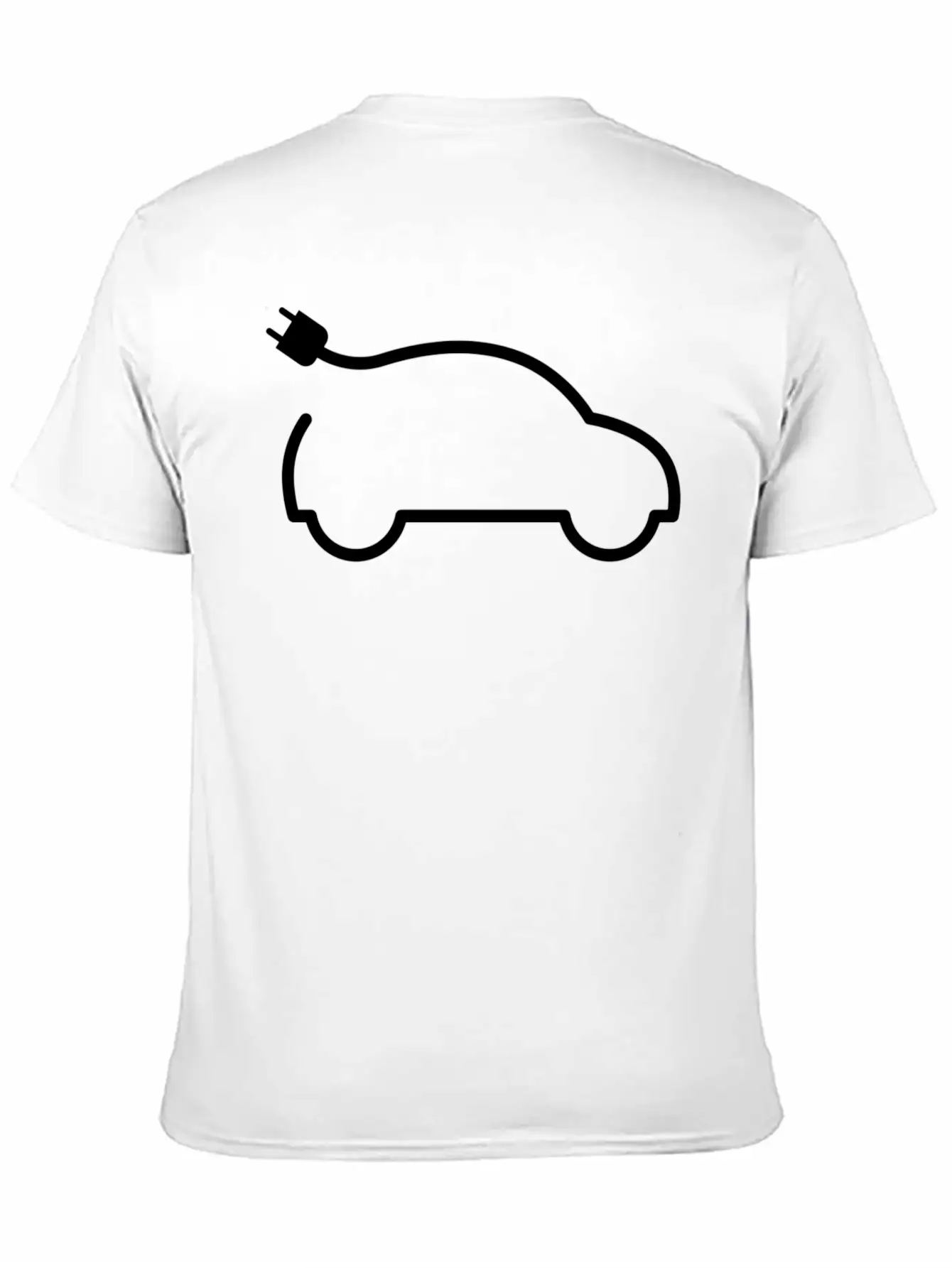 Minimalist Electric Car Timeless Short Sleeve Tee – Comfy And Minimalist Design