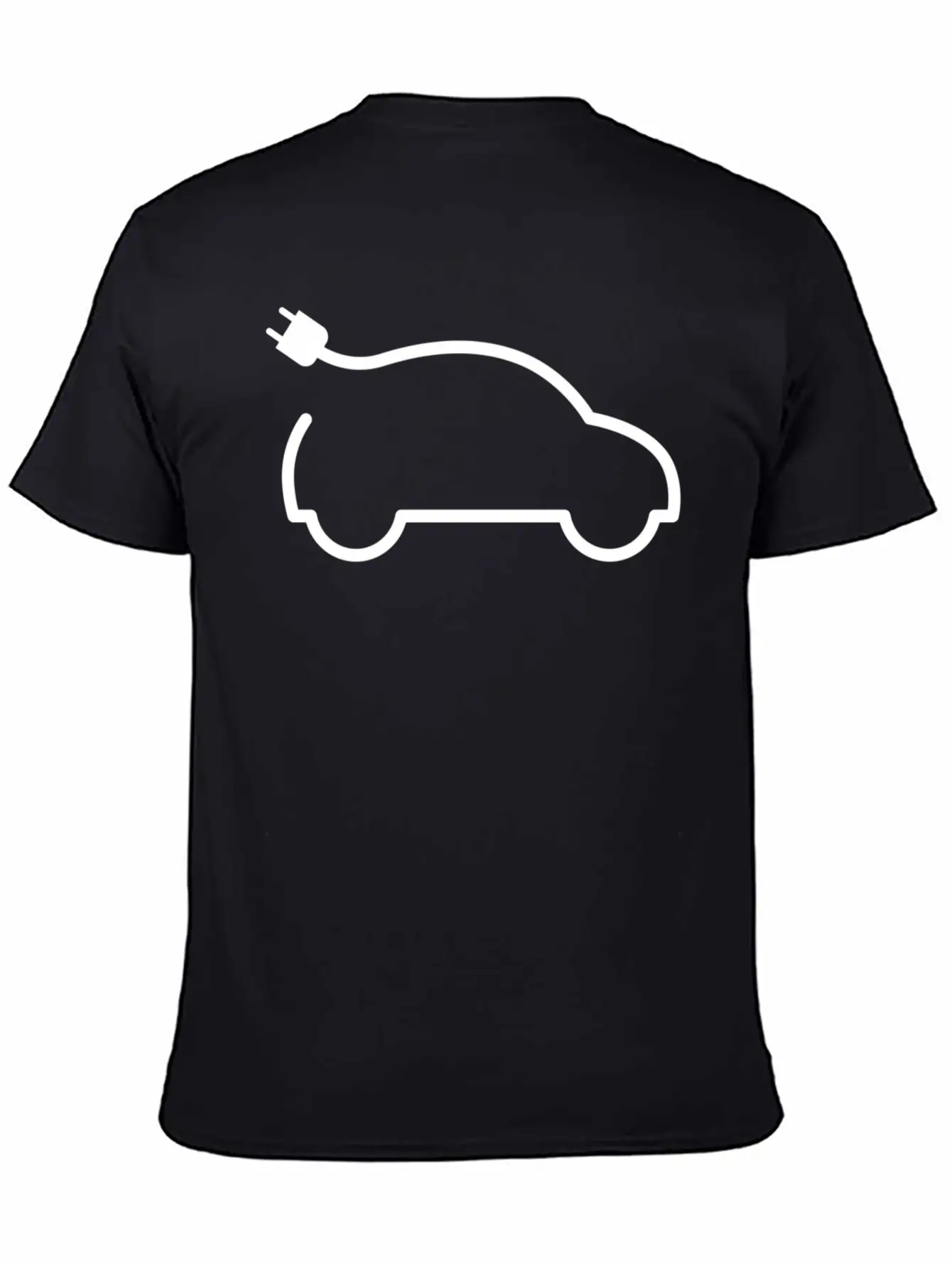 Minimalist Electric Car Timeless Short Sleeve Tee – Comfy And Minimalist Design