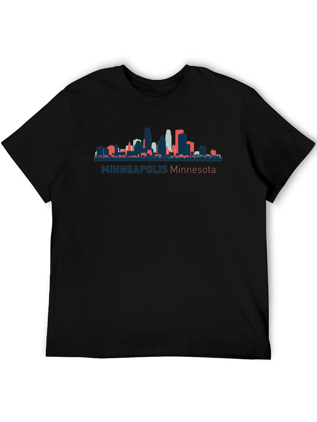 Minneapolis, Minnesota Comfortable Minimalist Graphic Tee – Summer Style Essential