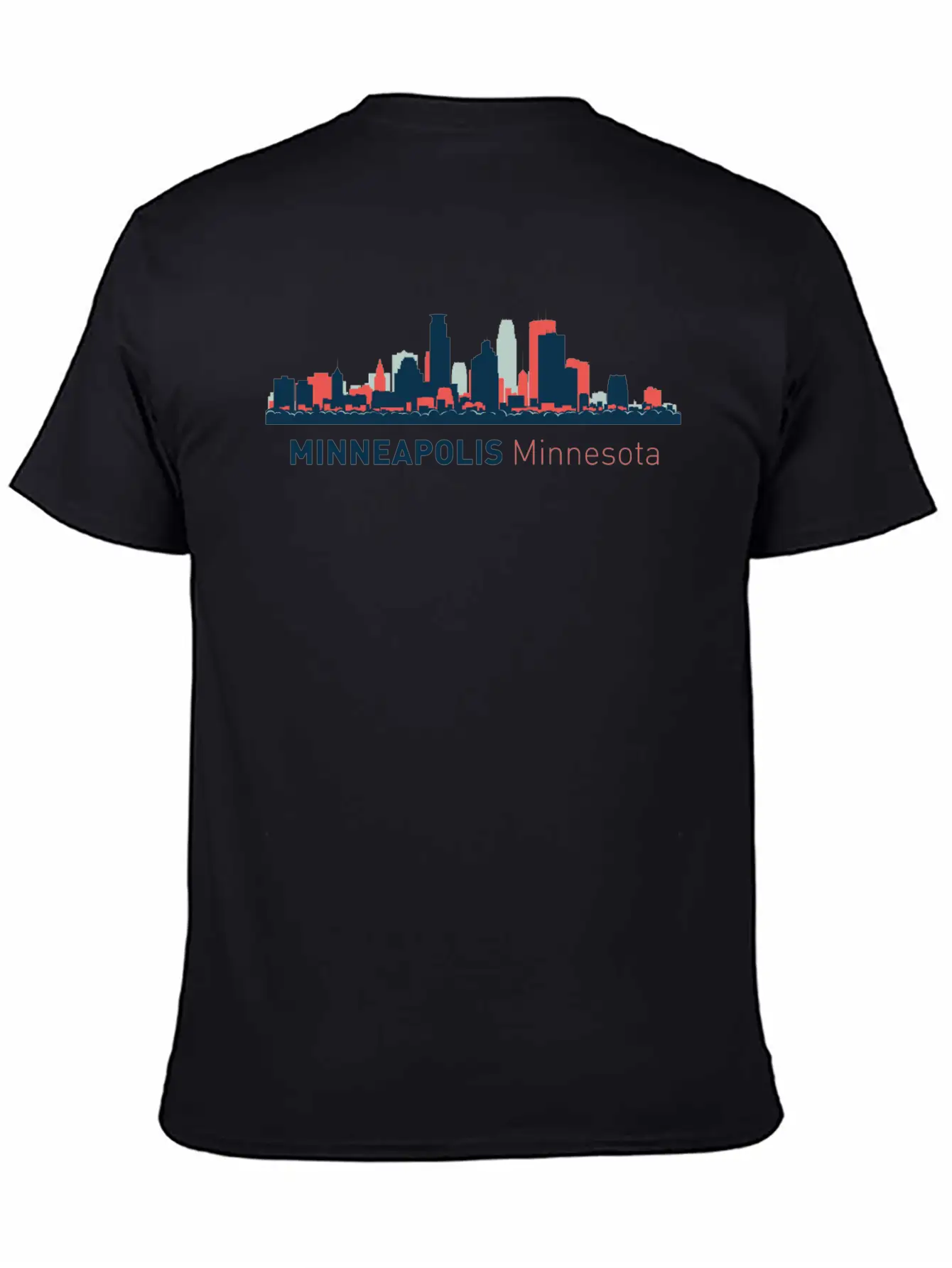 Minneapolis, Minnesota Comfortable Minimalist Graphic Tee – Summer Style Essential