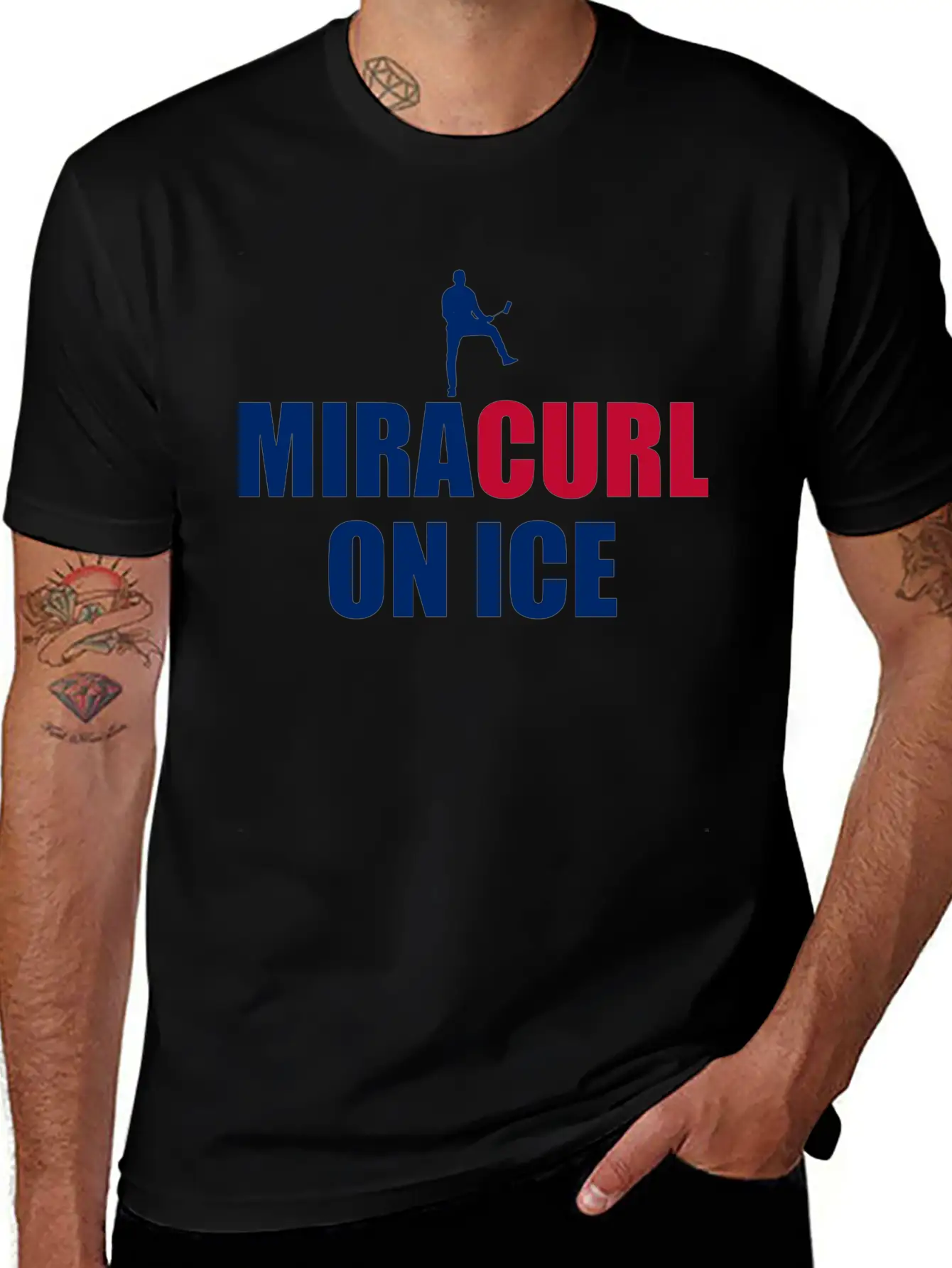 Miracurl On Ice Stylish Everyday T-Shirt – Unisex Basic Cotton Tee