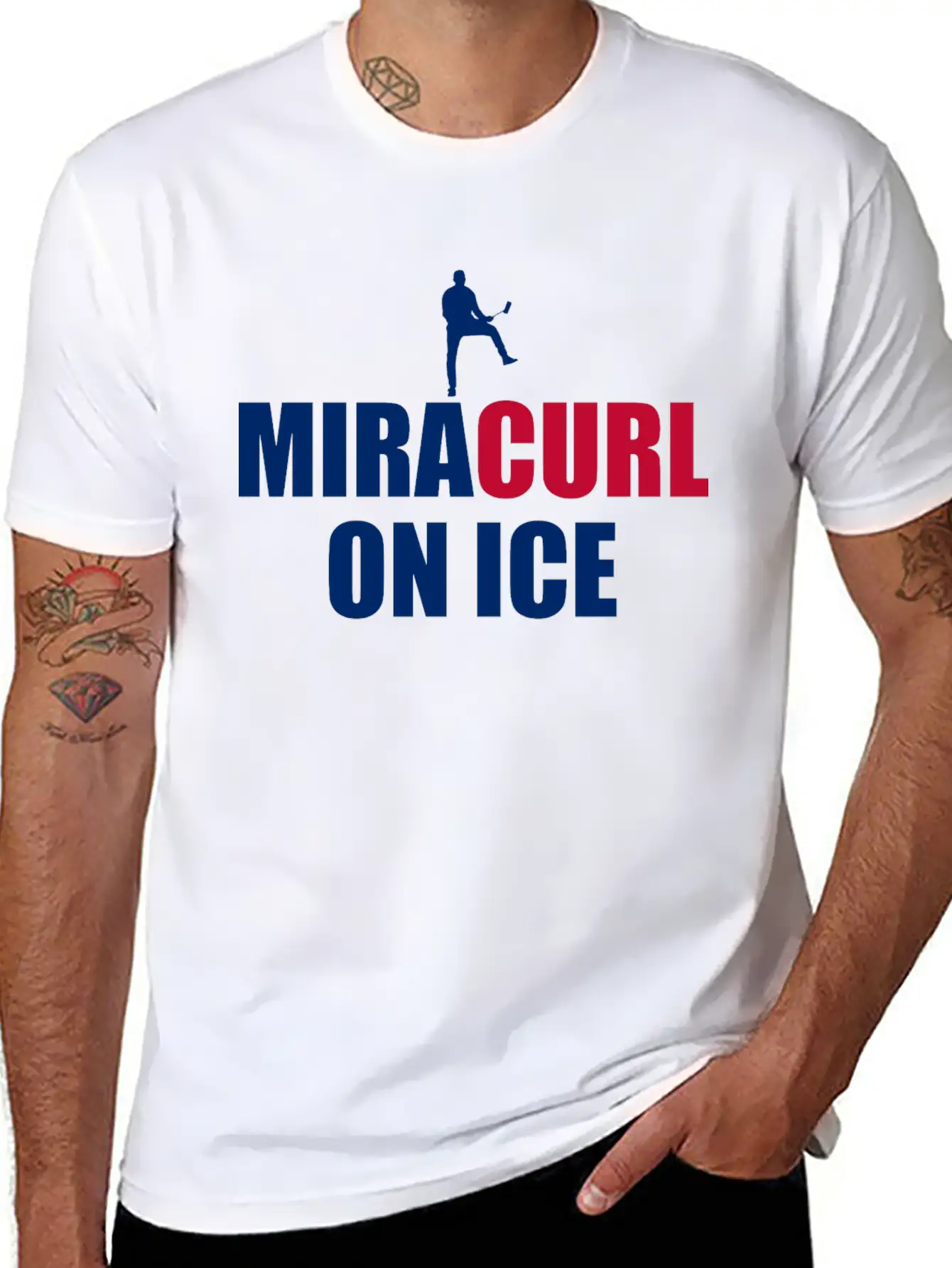 Miracurl On Ice Stylish Everyday T-Shirt – Unisex Basic Cotton Tee