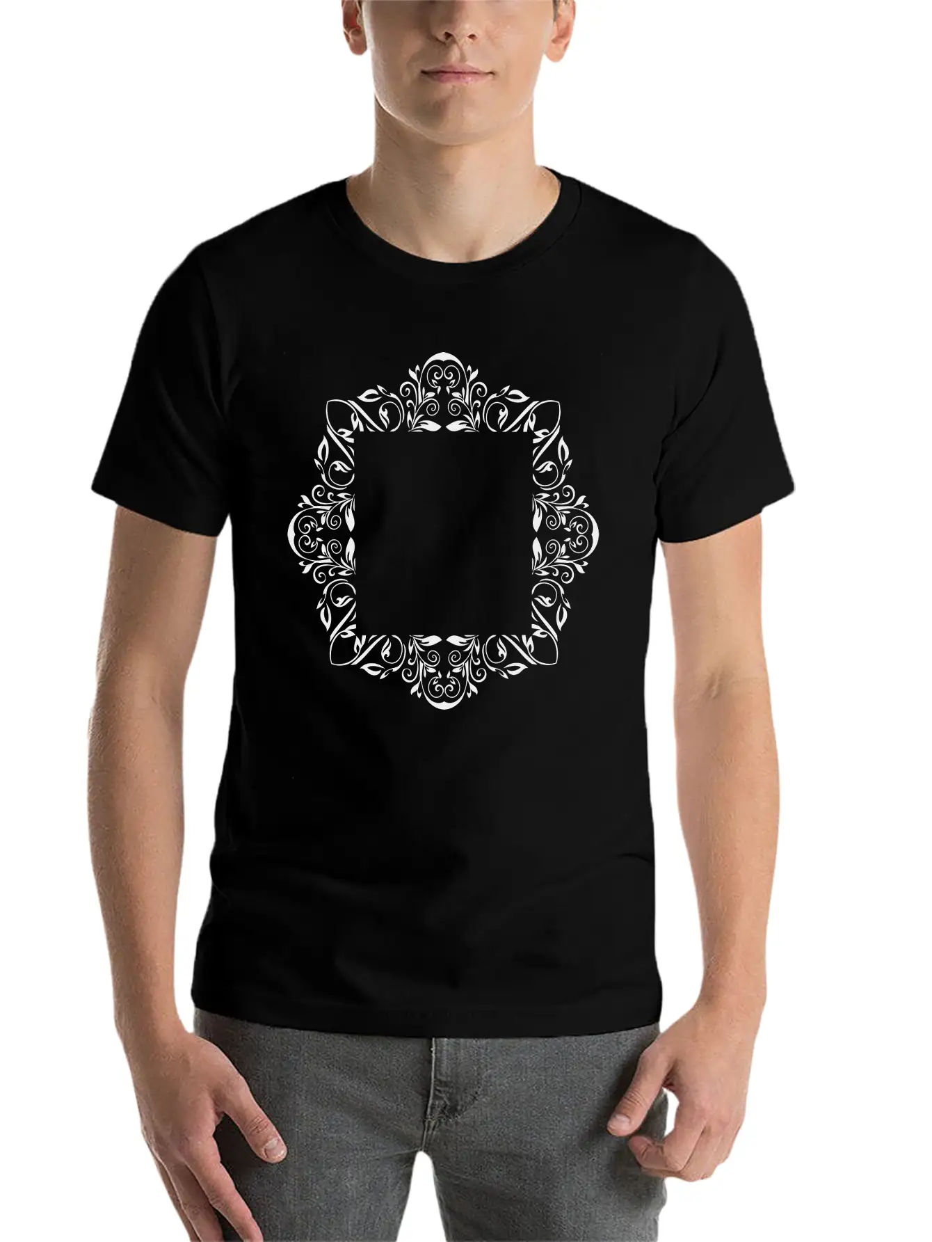 Mirror, Mirror On The Wall Unisex Casual T-Shirt – Clean Design For Daily Comfort