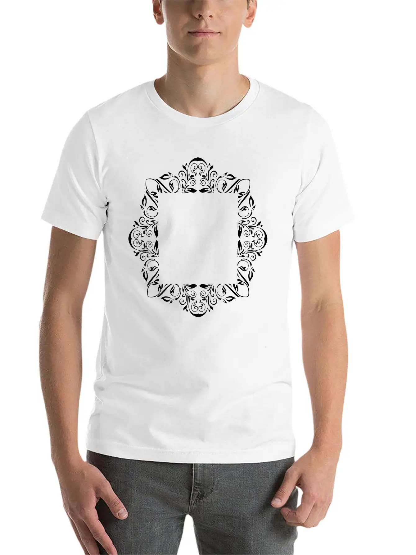 Mirror, Mirror On The Wall Unisex Casual T-Shirt – Clean Design For Daily Comfort