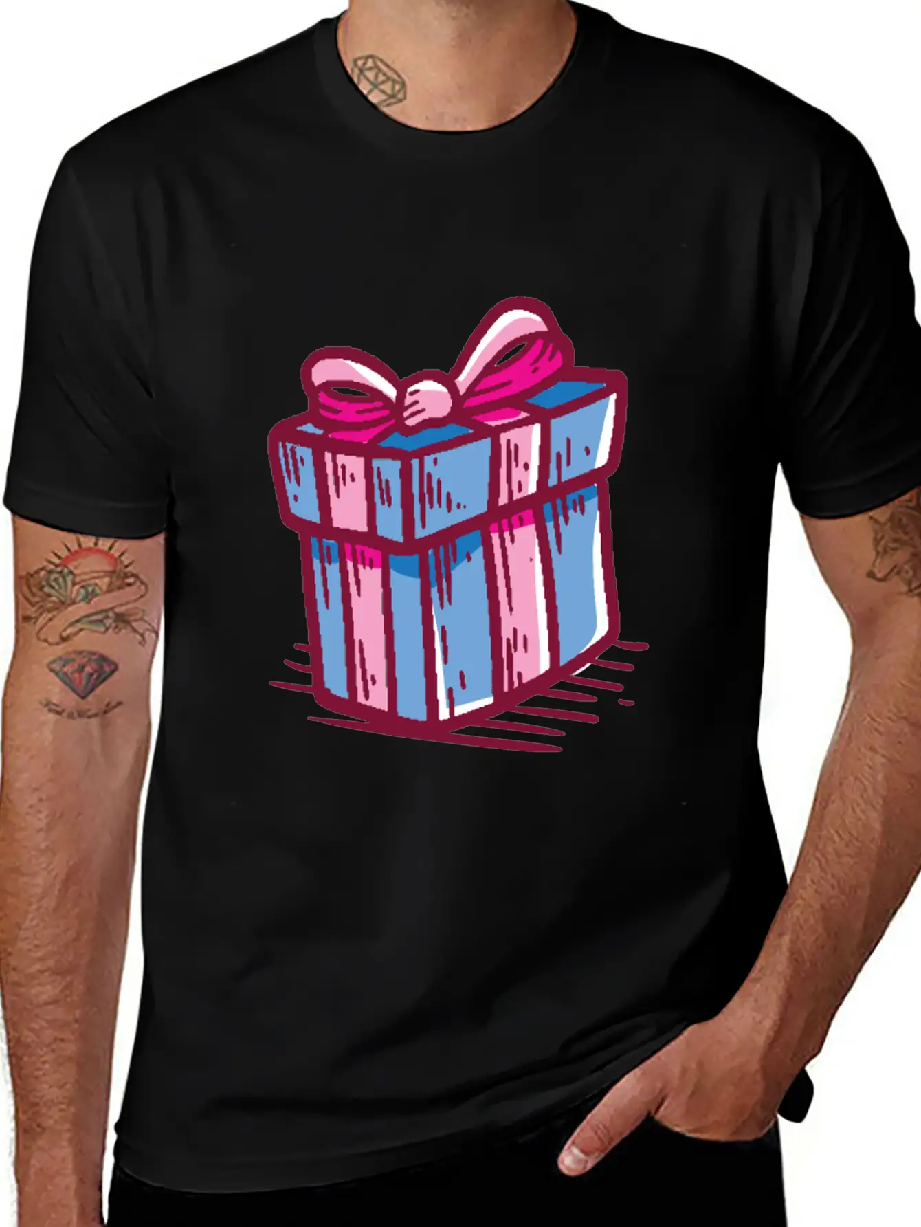 Miscellaneous Surprise Gift Unisex Short Sleeve Soft Cotton T-Shirt – Casual Everyday Wear