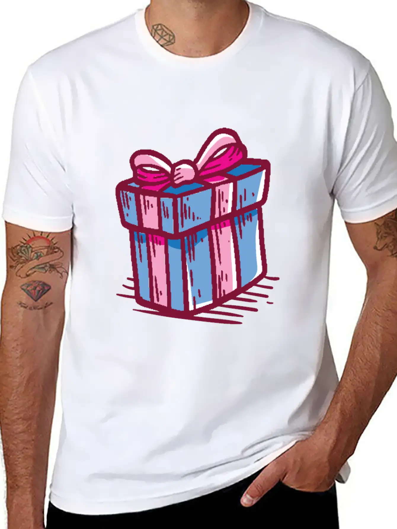 Miscellaneous Surprise Gift Unisex Short Sleeve Soft Cotton T-Shirt – Casual Everyday Wear