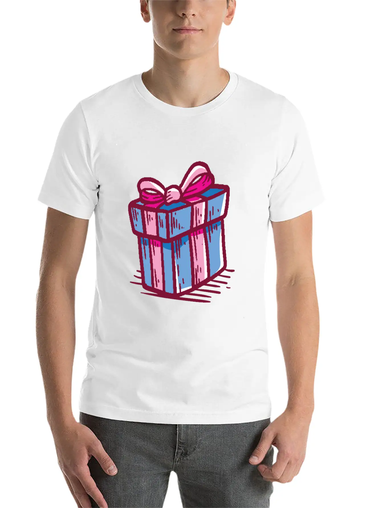 Miscellaneous Surprise Gift Unisex Short Sleeve Soft Cotton T-Shirt – Casual Everyday Wear