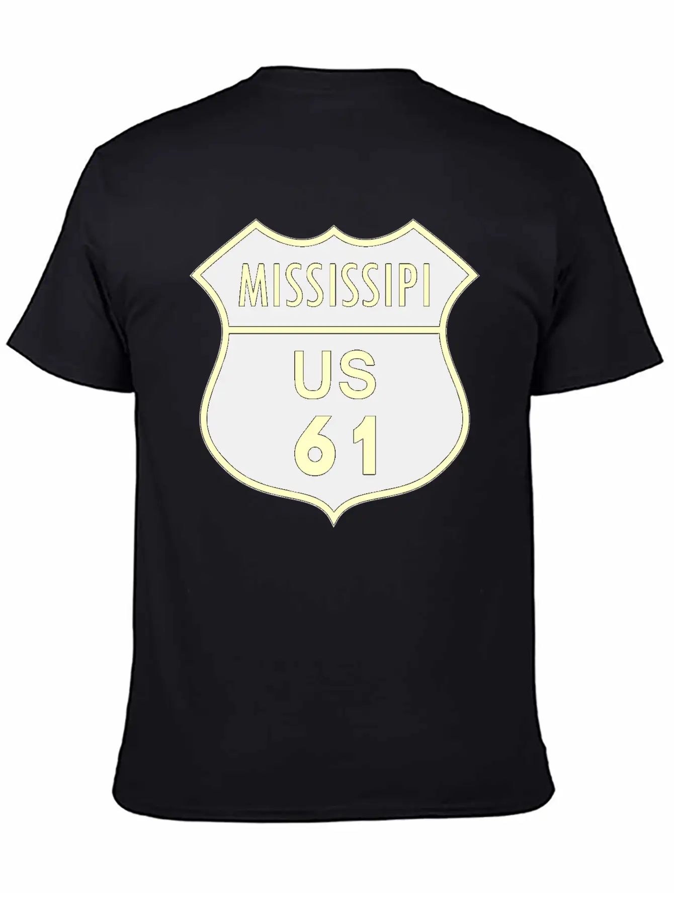 Mississippi Us 61 Timeless Short Sleeve Tee – Comfy And Minimalist Design