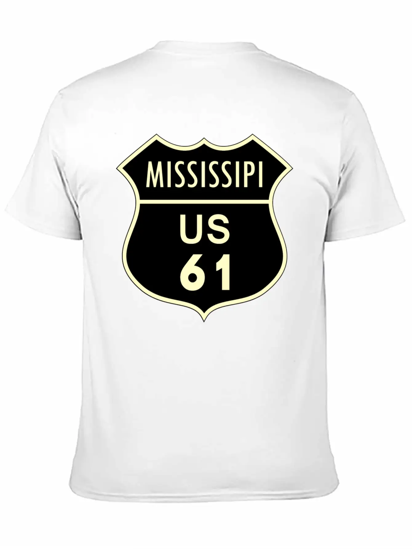 Mississippi Us 61 Timeless Short Sleeve Tee – Comfy And Minimalist Design