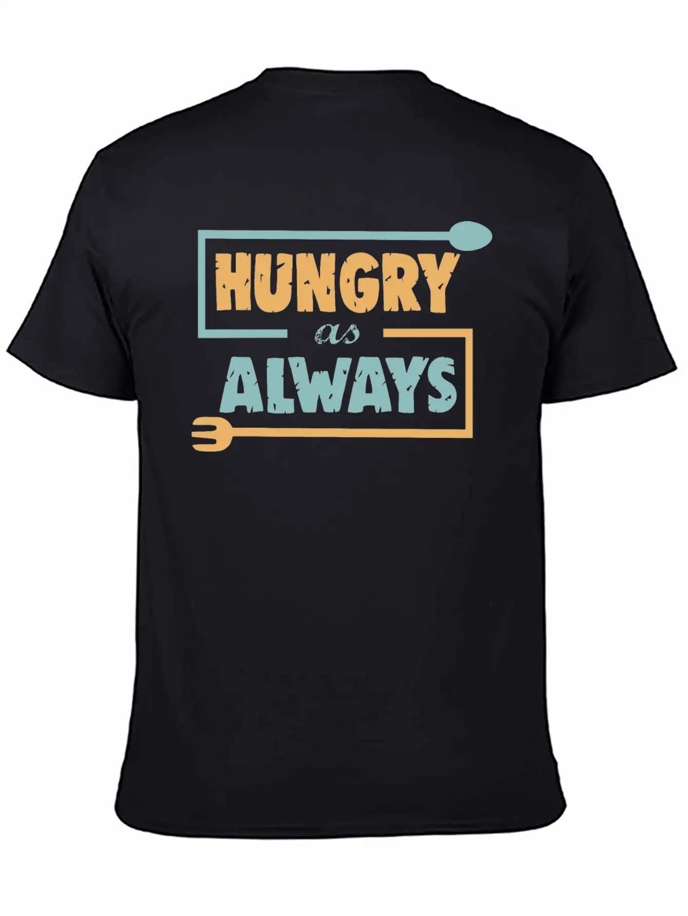 MJR 09 B Hunger Stylish Everyday T-Shirt – Unisex Basic Cotton Tee